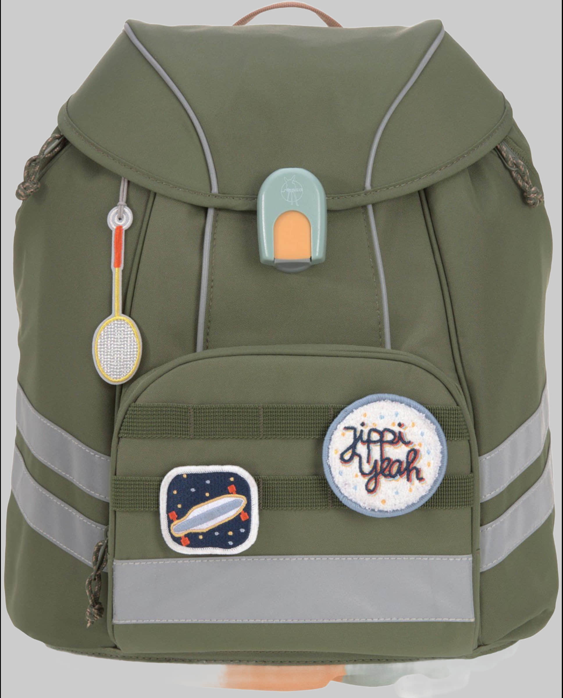 LÄSSIG Schulranzen Unique, Flexy, Rose Blue Black (Set, 5-tlg), inkl. Patches; PETA-approved vegan; aus recyceltem Material Navy Ehrli Spielzeug Lu00C4SSIG