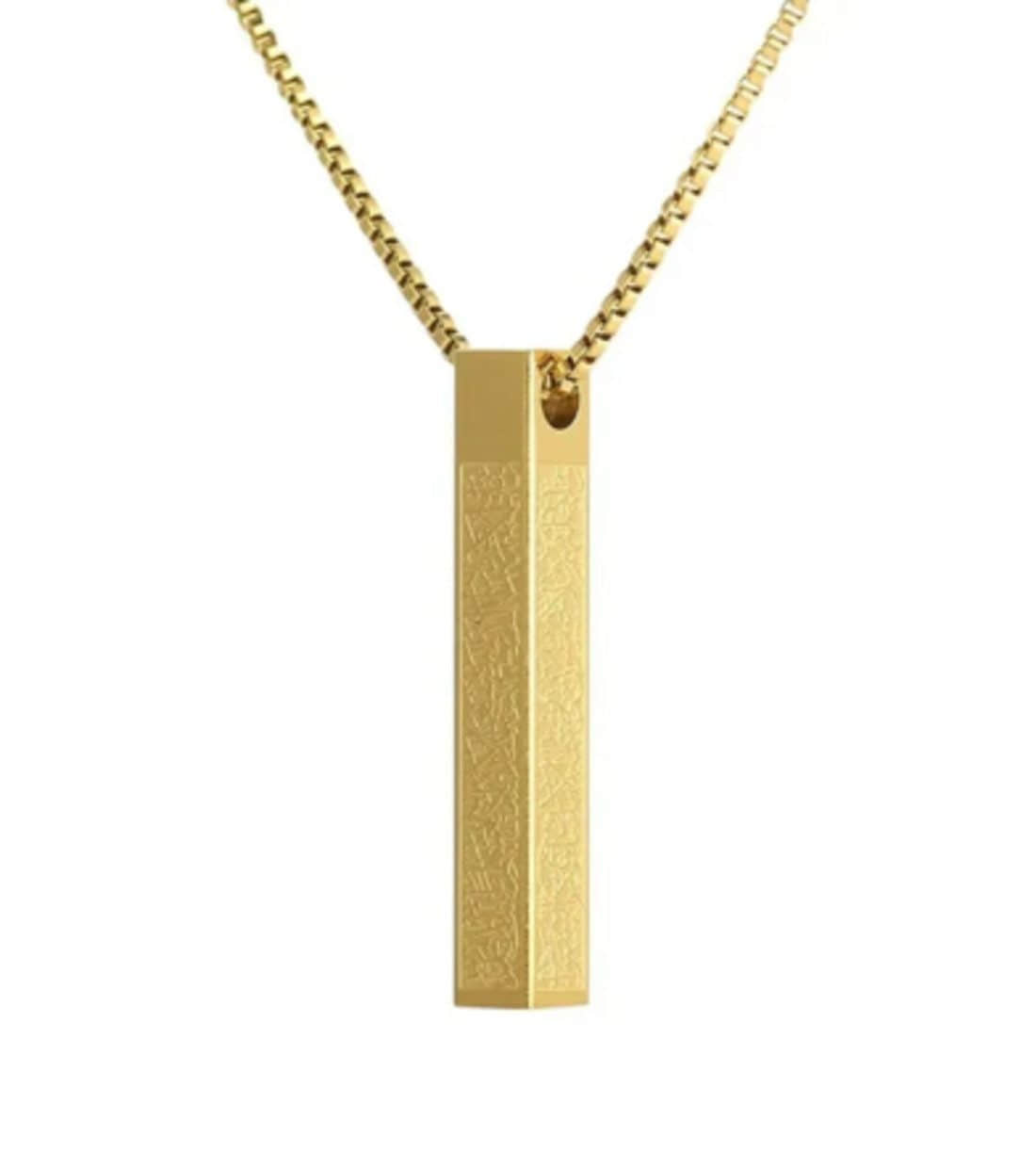 Lale Collectionu00AE Lale Collection™ Ayatul Kursi Necklace - Gold/Silver Gold myToys
