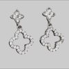 Lale Collection Clover & Bloom Earrings - Lucky Charm Gold & Green StrassSilber Lale Collectionu00AE myToys