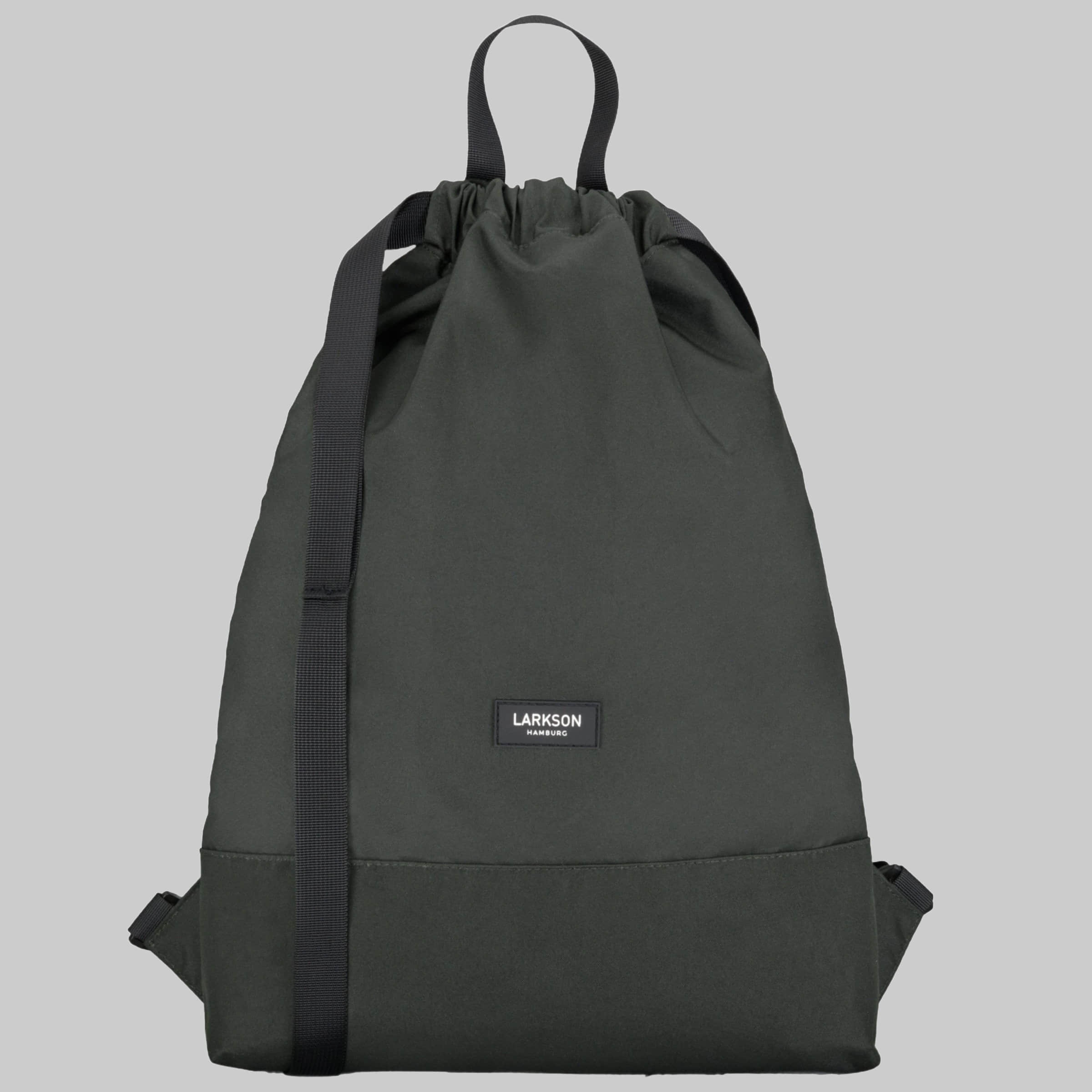 LARKSON Larkson No. 7 Turnbeutel Damen & Herren | Recycled PET, Anti-Theft | Sustainable Style Dunkelgrün Accessoires & Taschen