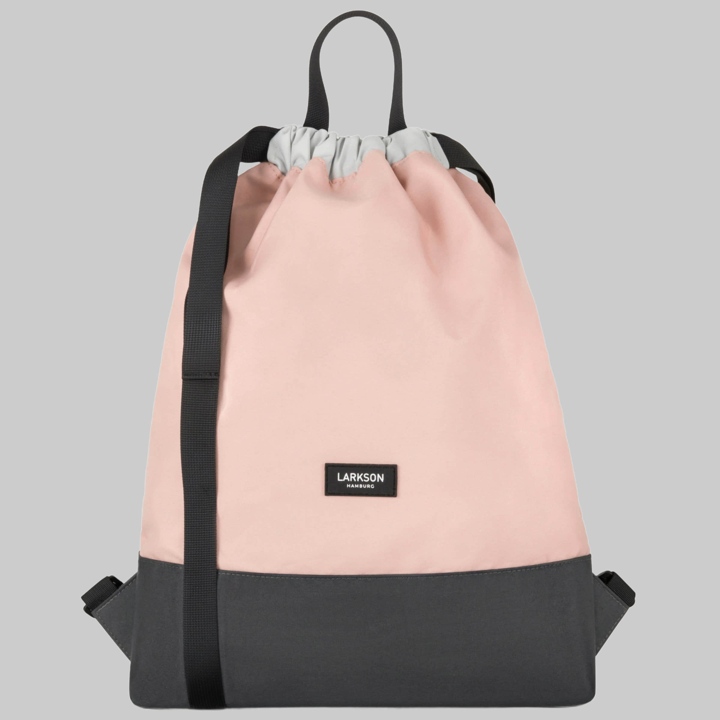 Accessoires & Taschen LARKSON Larkson No. 7 Turnbeutel Damen & Herren | Recycled PET, Anti-Theft | Sustainable Style Rosa-Grau