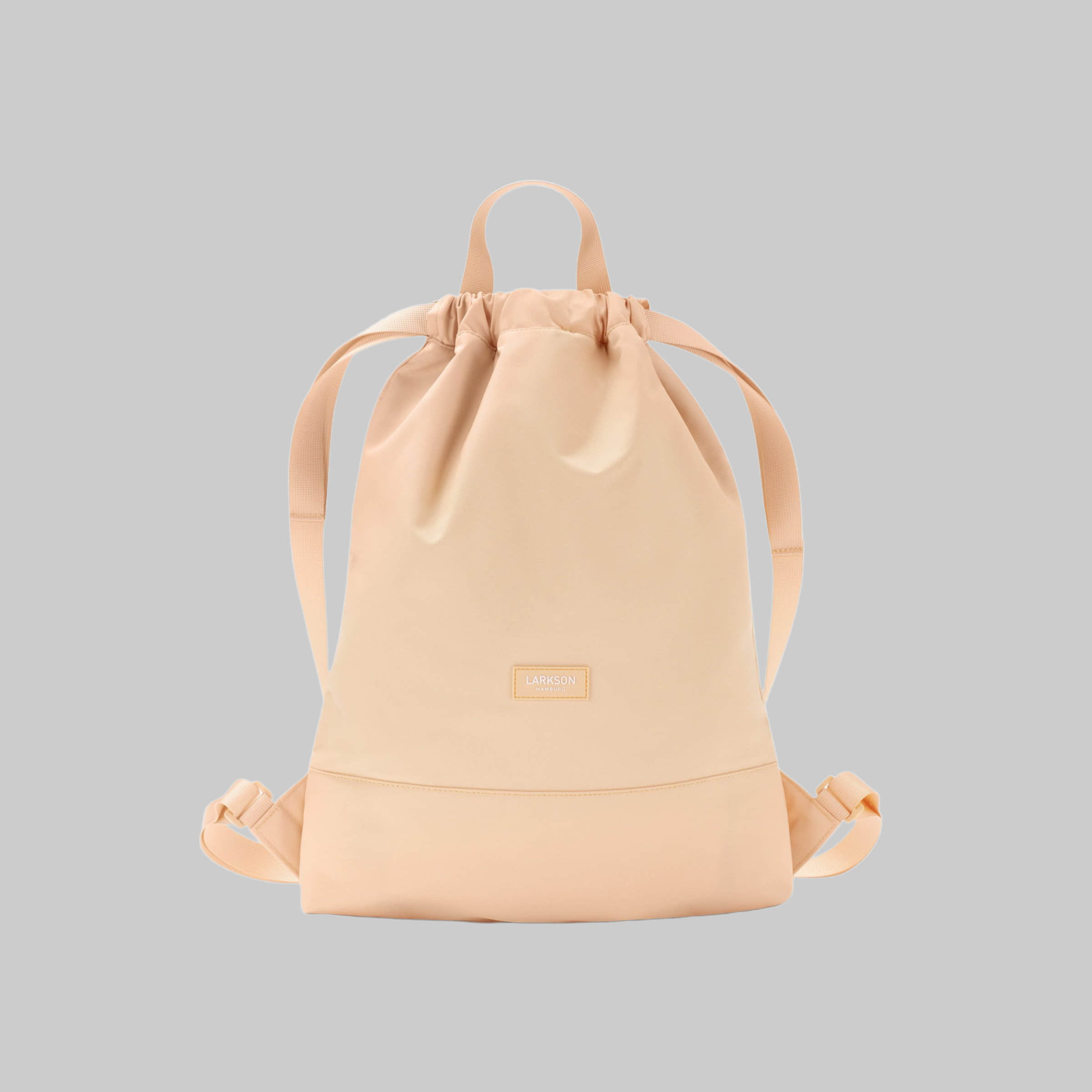 LARKSON Larkson No. 7 Turnbeutel Damen & Herren | Recycled PET, Anti-Theft | Sustainable Style Peach Accessoires & Taschen