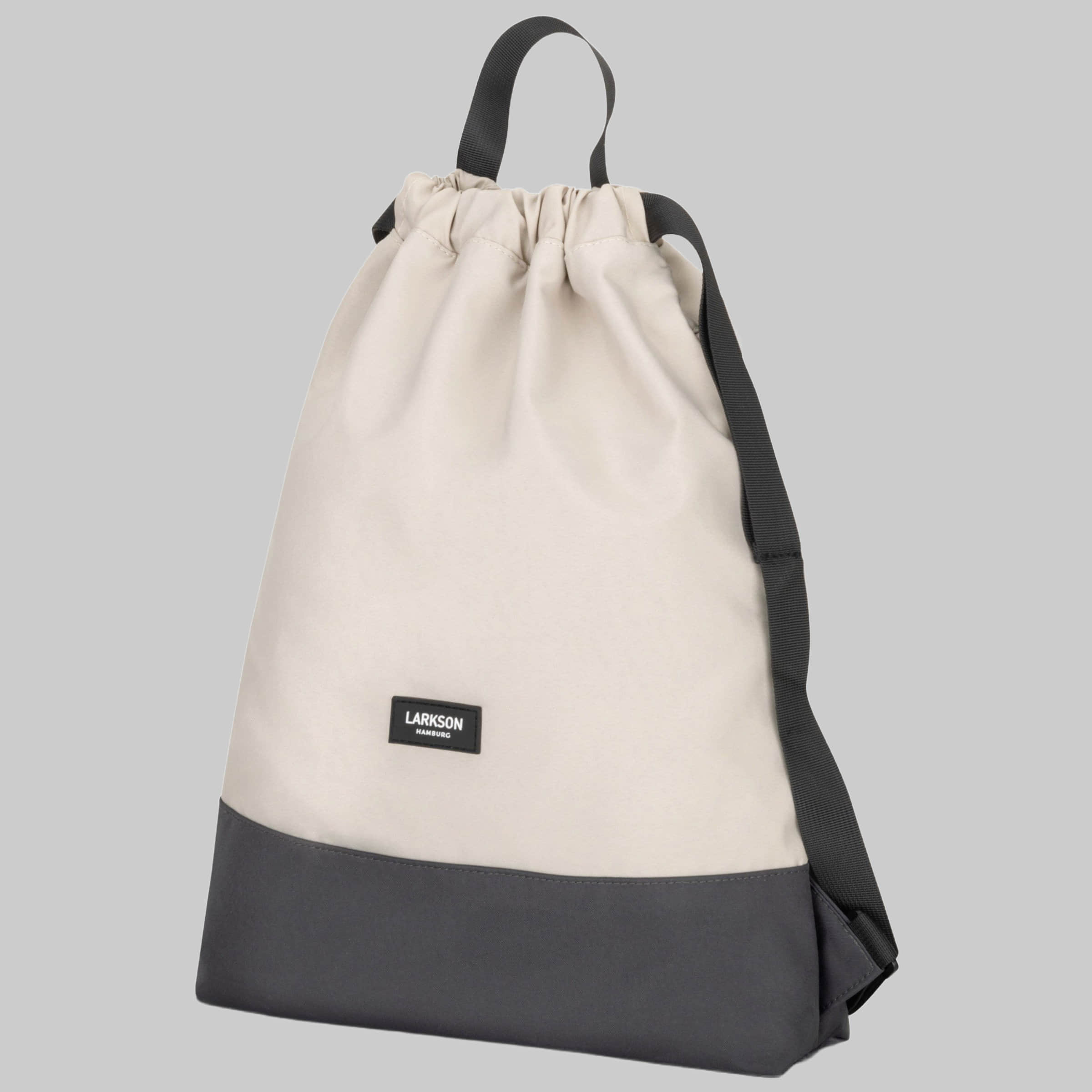 LARKSON Larkson No. 7 Turnbeutel Damen & Herren | Recycled PET, Anti-Theft | Sustainable Style Sand-Grau Spielzeug