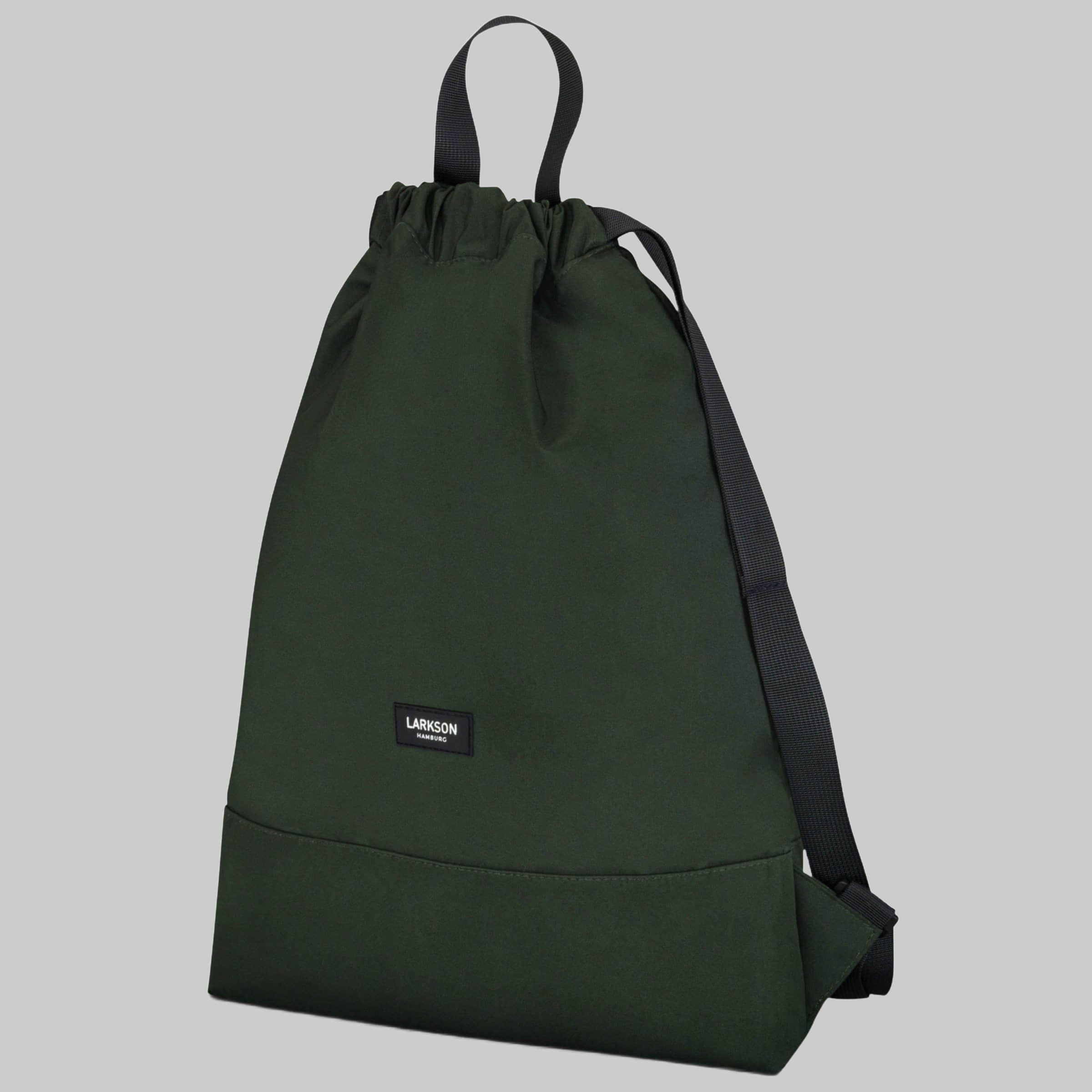 LARKSON Larkson No. 7 Turnbeutel Damen & Herren | Recycled PET, Anti-Theft | Sustainable Style Dunkelgrün Accessoires & Taschen