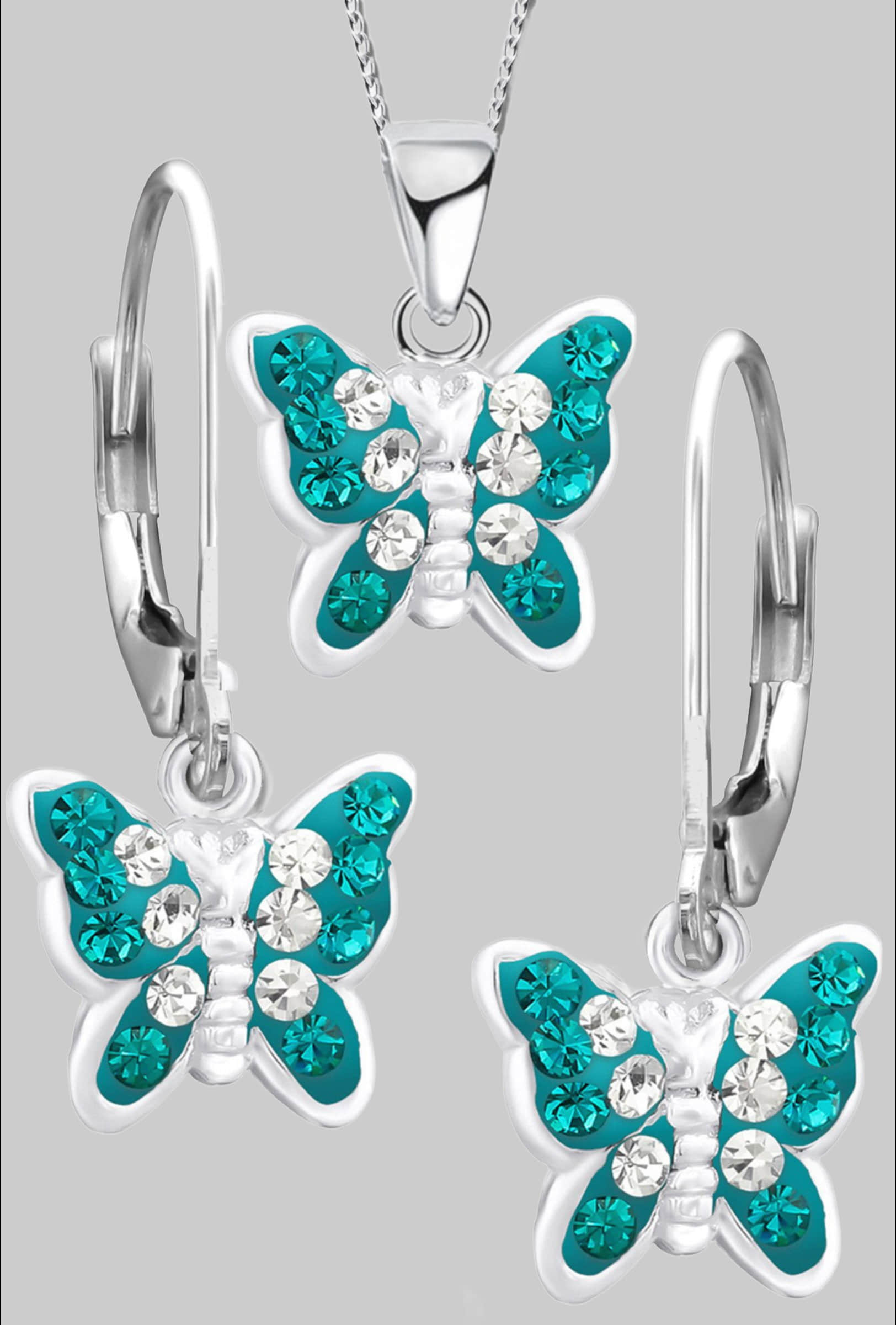 myToys Limana Limana OhrstecKer-Set 925 Silber Einhorn Pferde Schmetterling Kinderohrringe Kinderschmuck, Glitzer | Preisvergleich | DeutschlandCard Smaragd K8