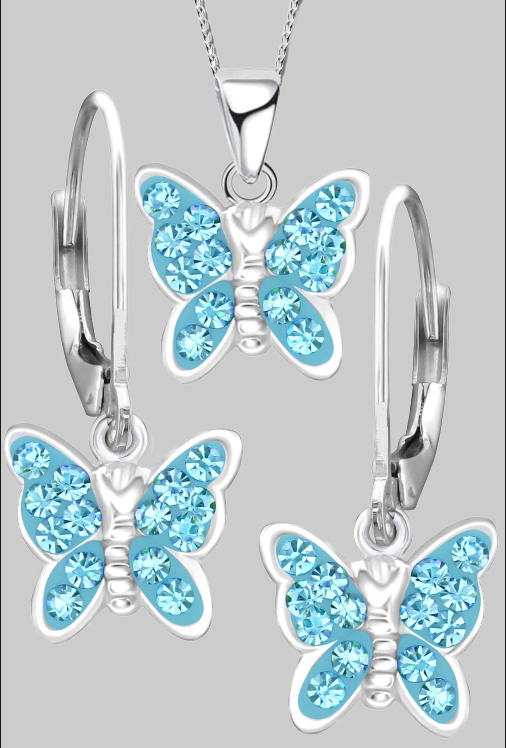 Limana OhrstecKer-Set 925 Silber Einhorn Pferde Schmetterling Kinderohrringe Kinderschmuck, Glitzer | Preisvergleich | DeutschlandCard Türkis K65 myToys Limana