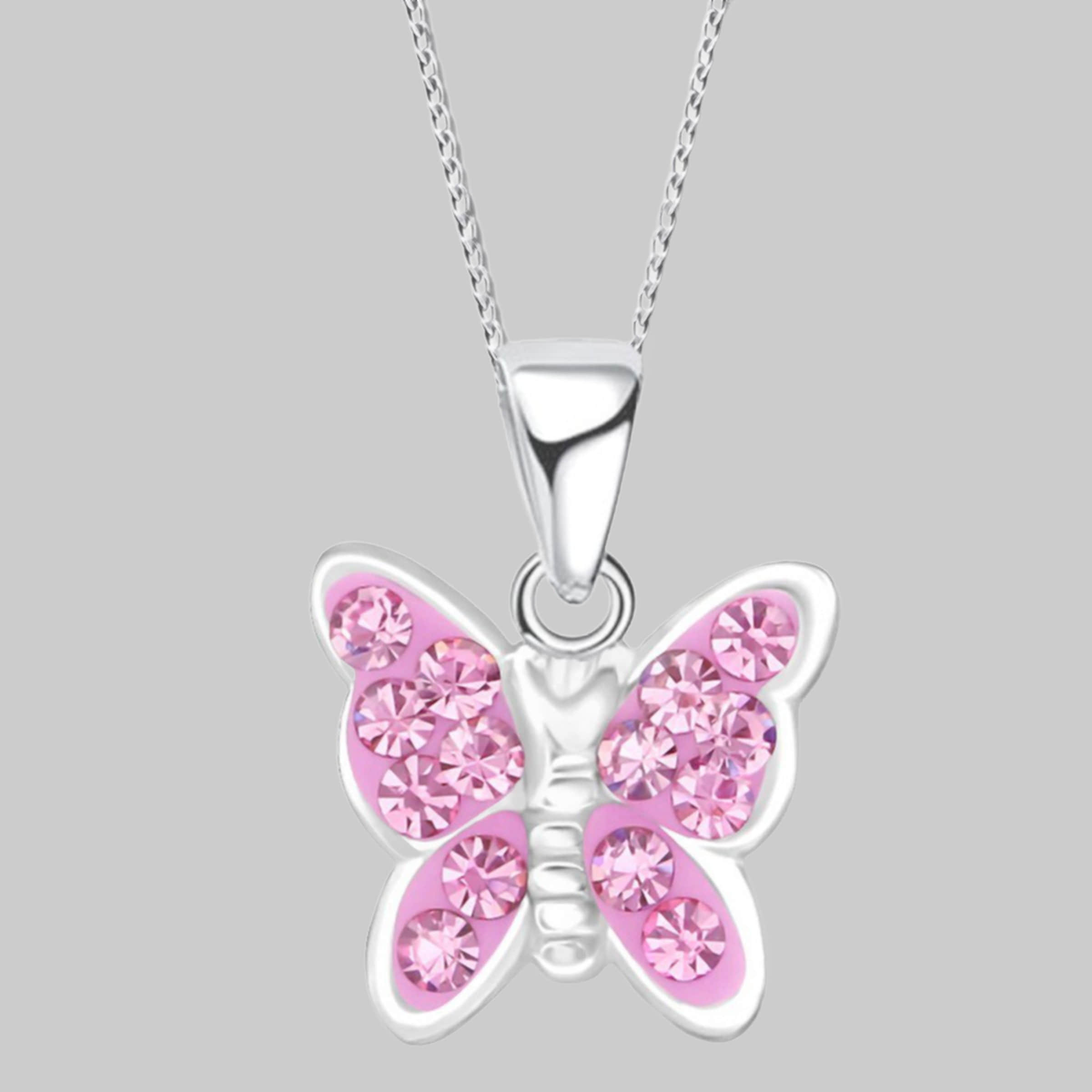 Limana OhrstecKer-Set 925 Silber Einhorn Pferde Schmetterling Kinderohrringe Kinderschmuck, Glitzer | Preisvergleich | DeutschlandCard Rosa K656+ Limana myToys