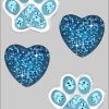 Limana Ohrsteker-Set Kinder Mädchen Ohrringe 925 Silber Pfote Glitzer Edelstahl Herz K731+K186o myToys Limana