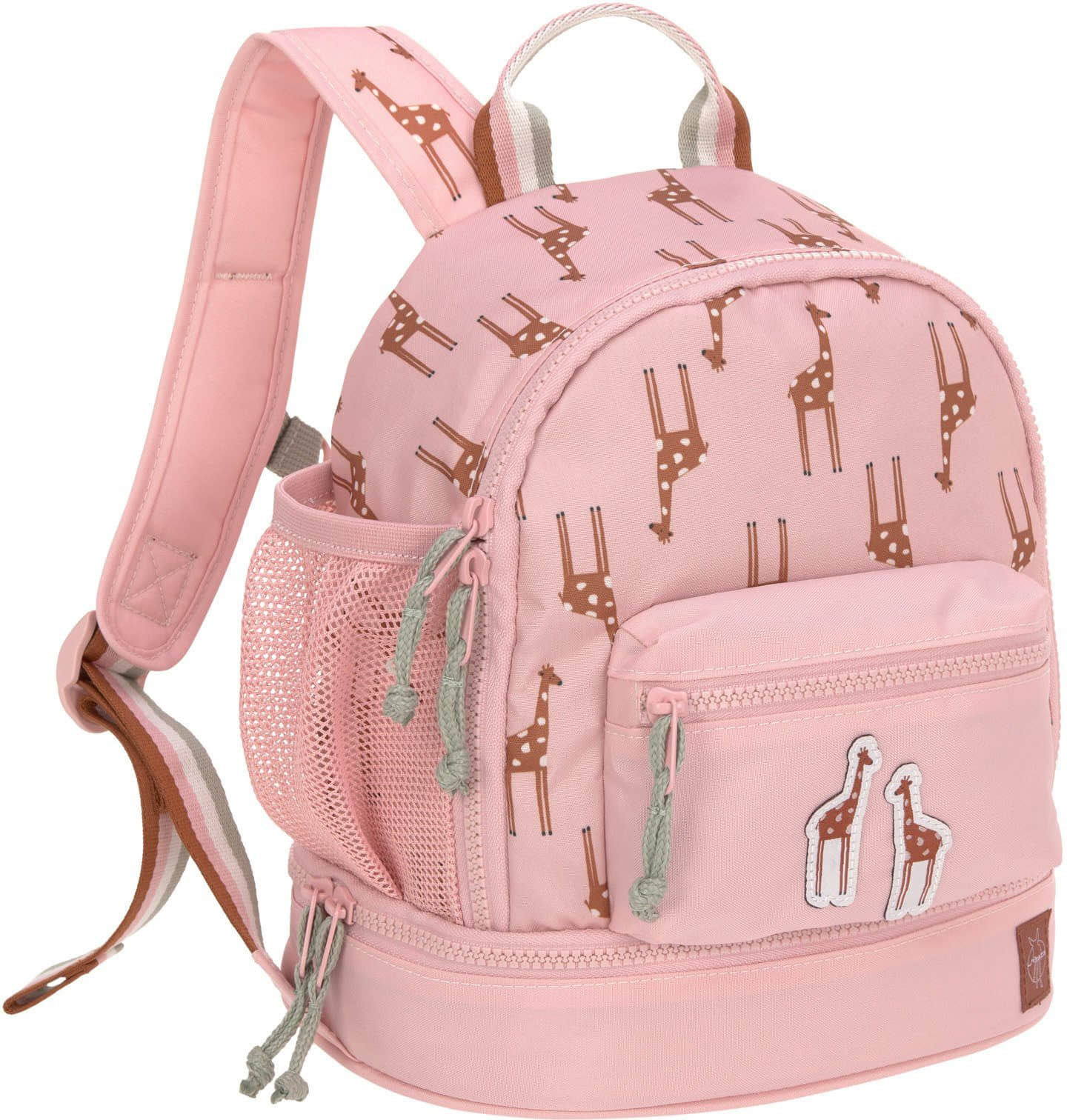 Lu00C4SSIG Spielzeug Lässig Kinderrucksack Adventure, Tractor, Mini Backpack, PETA-approved vegan Safari Gir