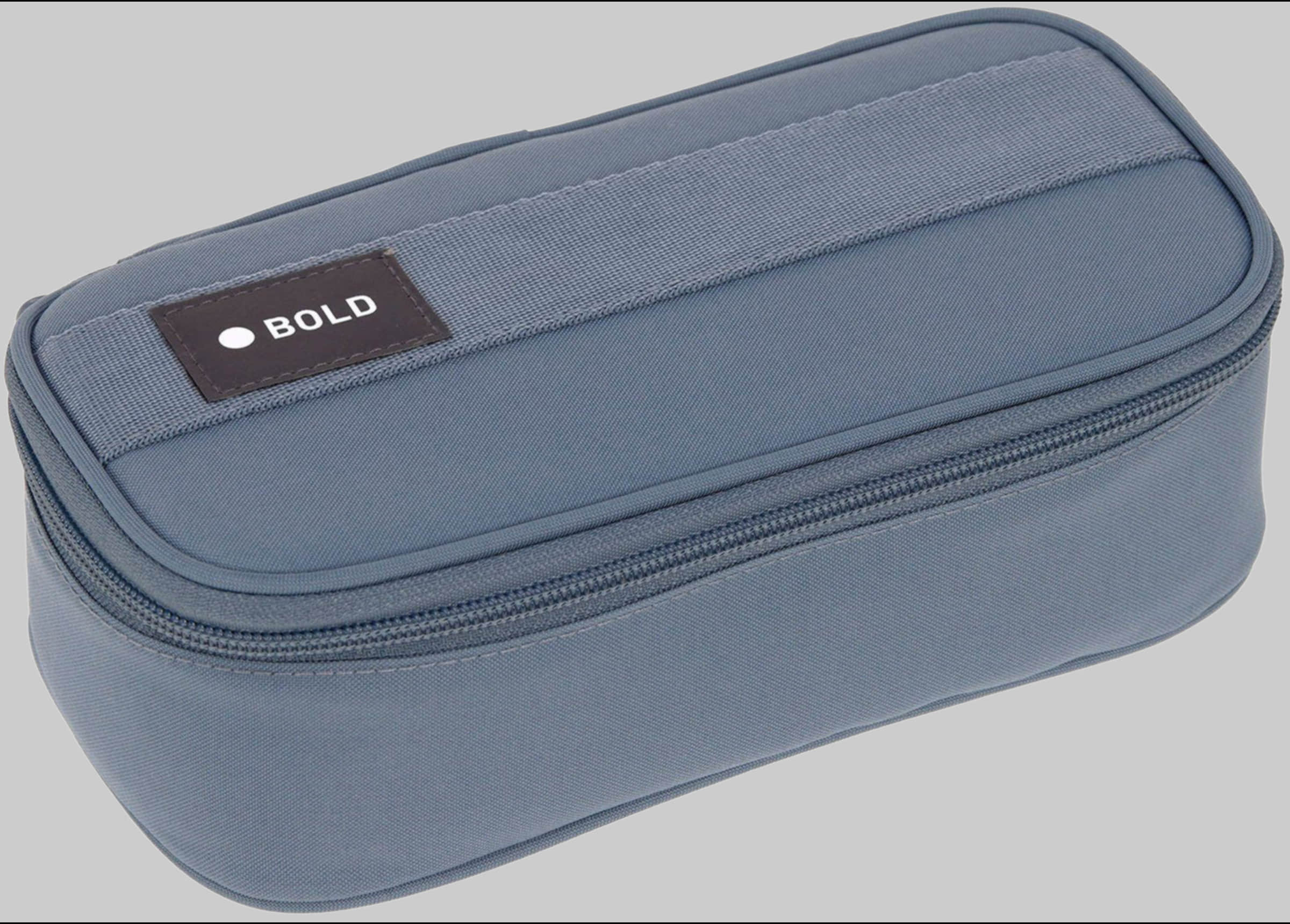 Lässig Spacy Pencil Case Bold - Blue - Recycled Material Ausstattung & Pflege Lu00C4SSIG