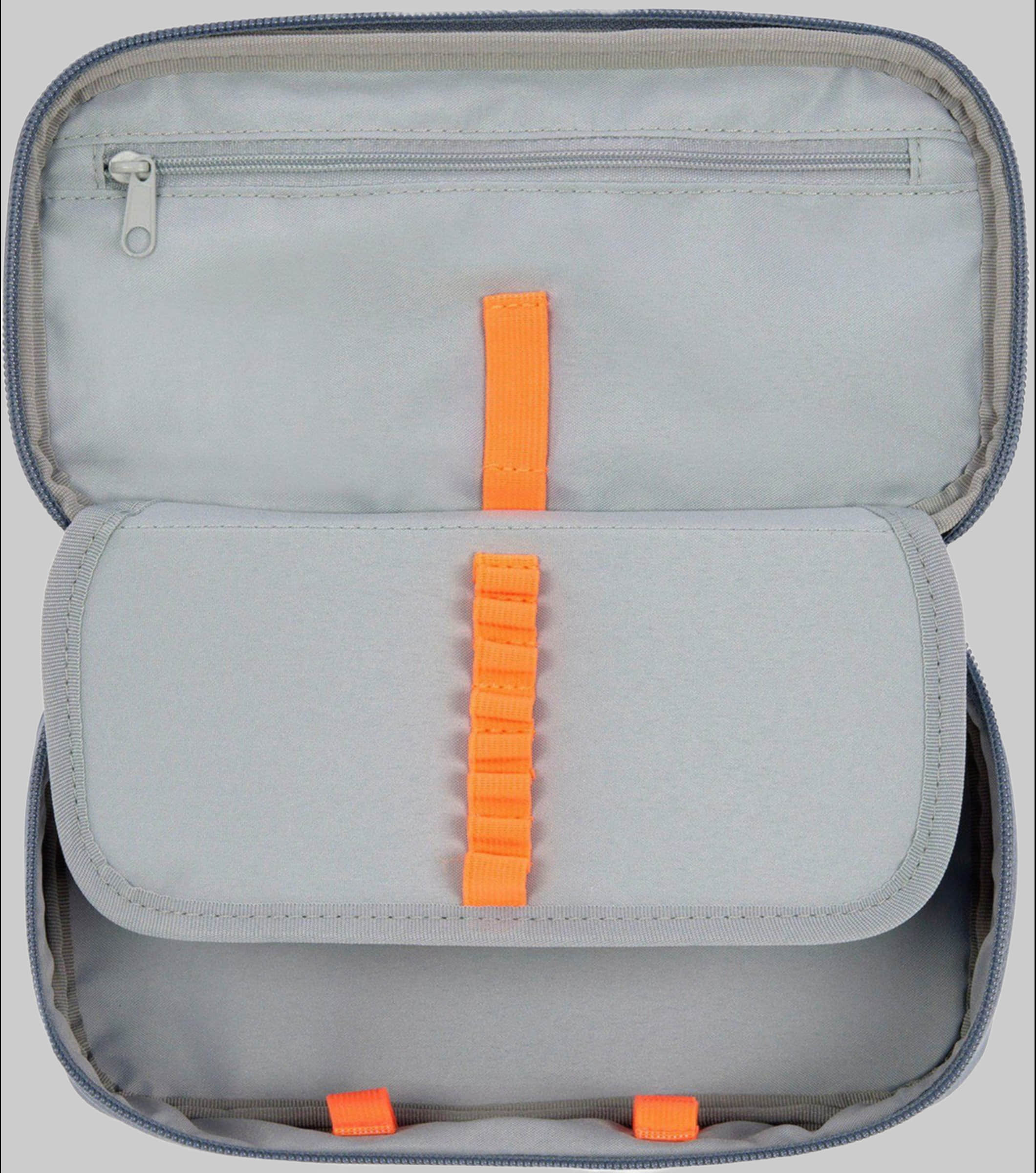 Lässig Spacy Pencil Case Bold - Blue - Recycled Material Ausstattung & Pflege Lu00C4SSIG
