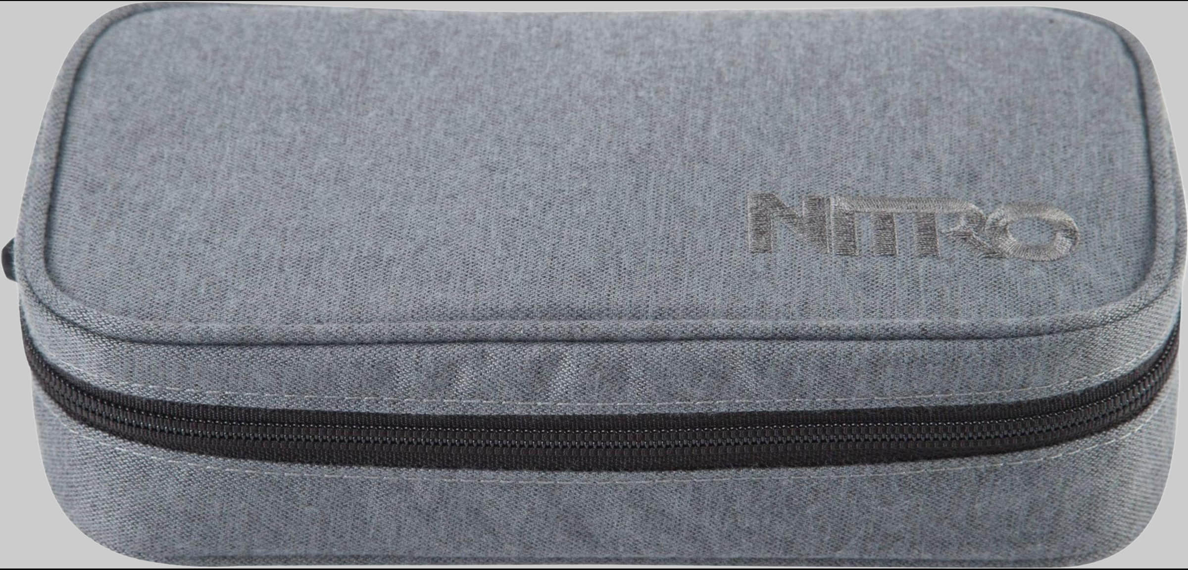 NITRO Federtasche Pencil Case XL, Federmäppchen, Schlampermäppchen, Faulenzer Box, Stifte Etui black noise Ausstattung & Pflege NITRO