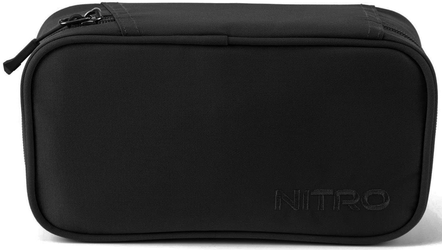 NITRO Ausstattung & Pflege NITRO Federtasche Pencil Case XL, Federmäppchen, Schlampermäppchen, Faulenzer Box, Stifte Etui schwarz