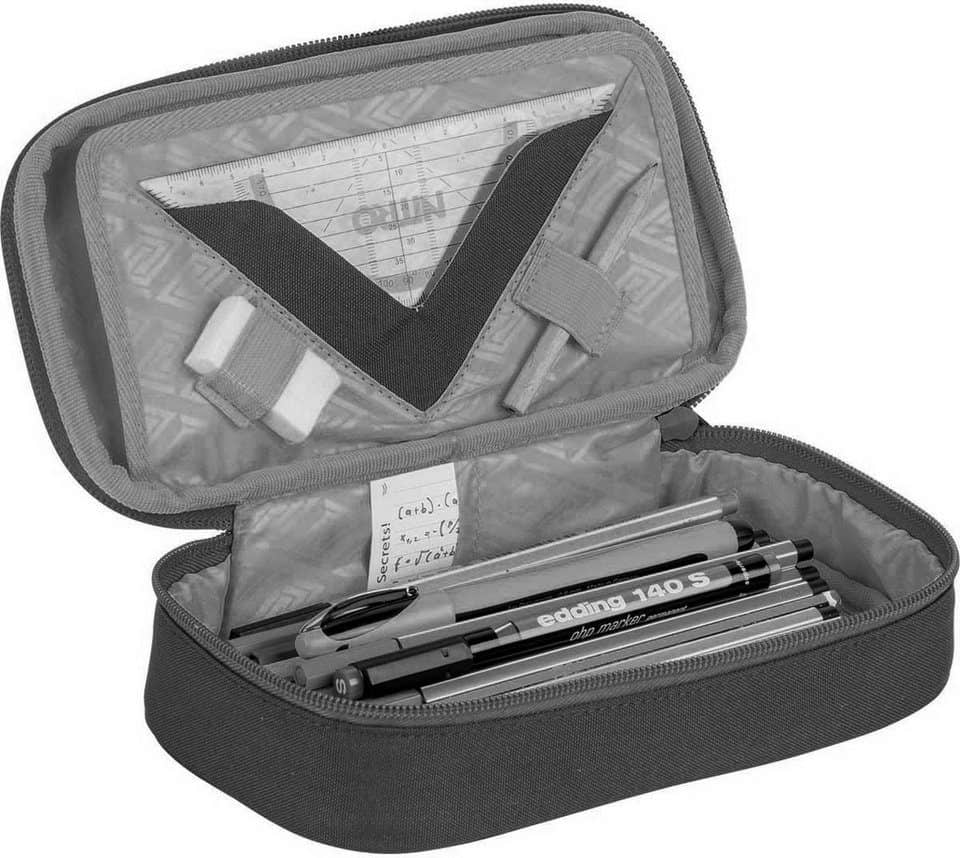 Ausstattung & Pflege NITRO NITRO Federtasche Pencil Case XL, Federmäppchen, Schlampermäppchen, Faulenzer Box, Stifte Etui geo green
