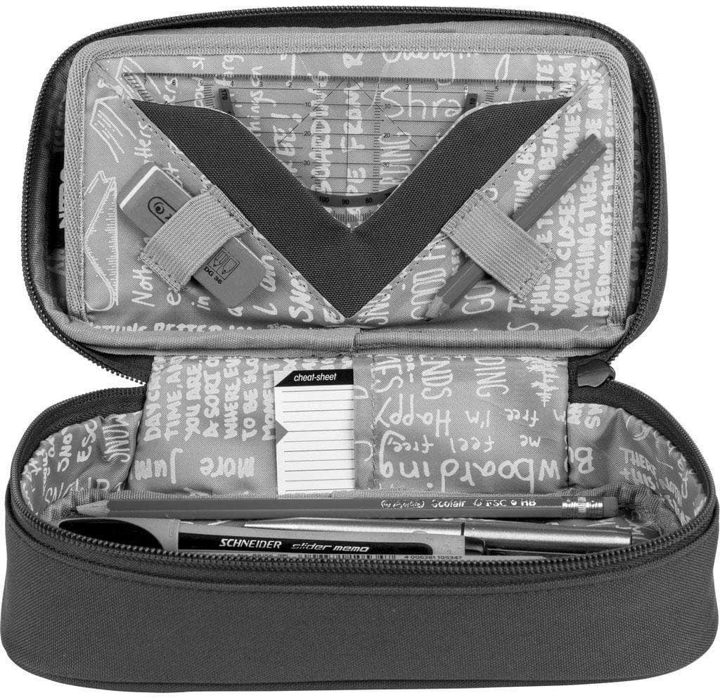 NITRO Ausstattung & Pflege NITRO Federtasche Pencil Case XL, Federmäppchen, Schlampermäppchen, Faulenzer Box, Stifte Etui waxed lizard