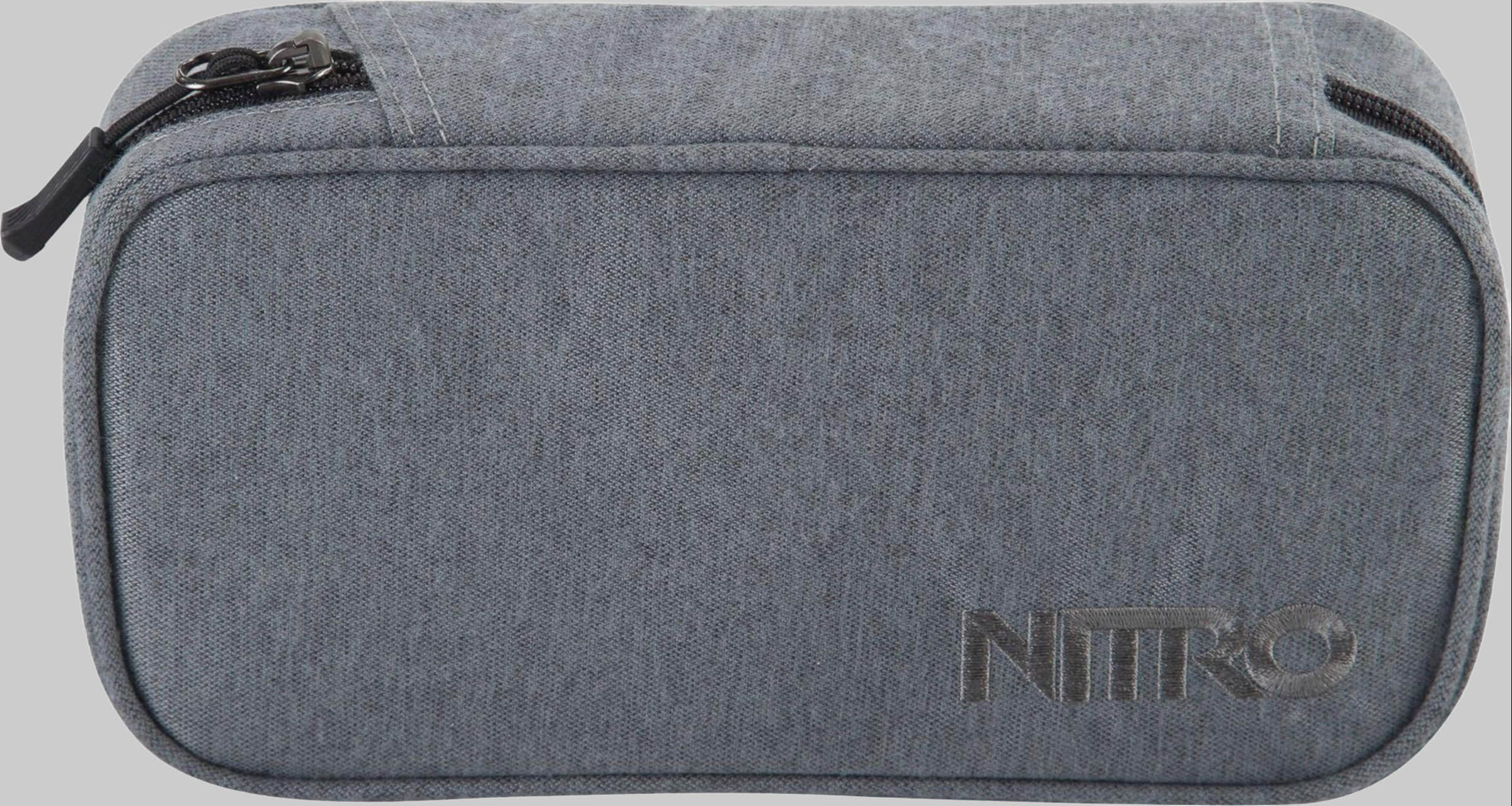 NITRO Federtasche Pencil Case XL, Federmäppchen, Schlampermäppchen, Faulenzer Box, Stifte Etui black noise Ausstattung & Pflege NITRO