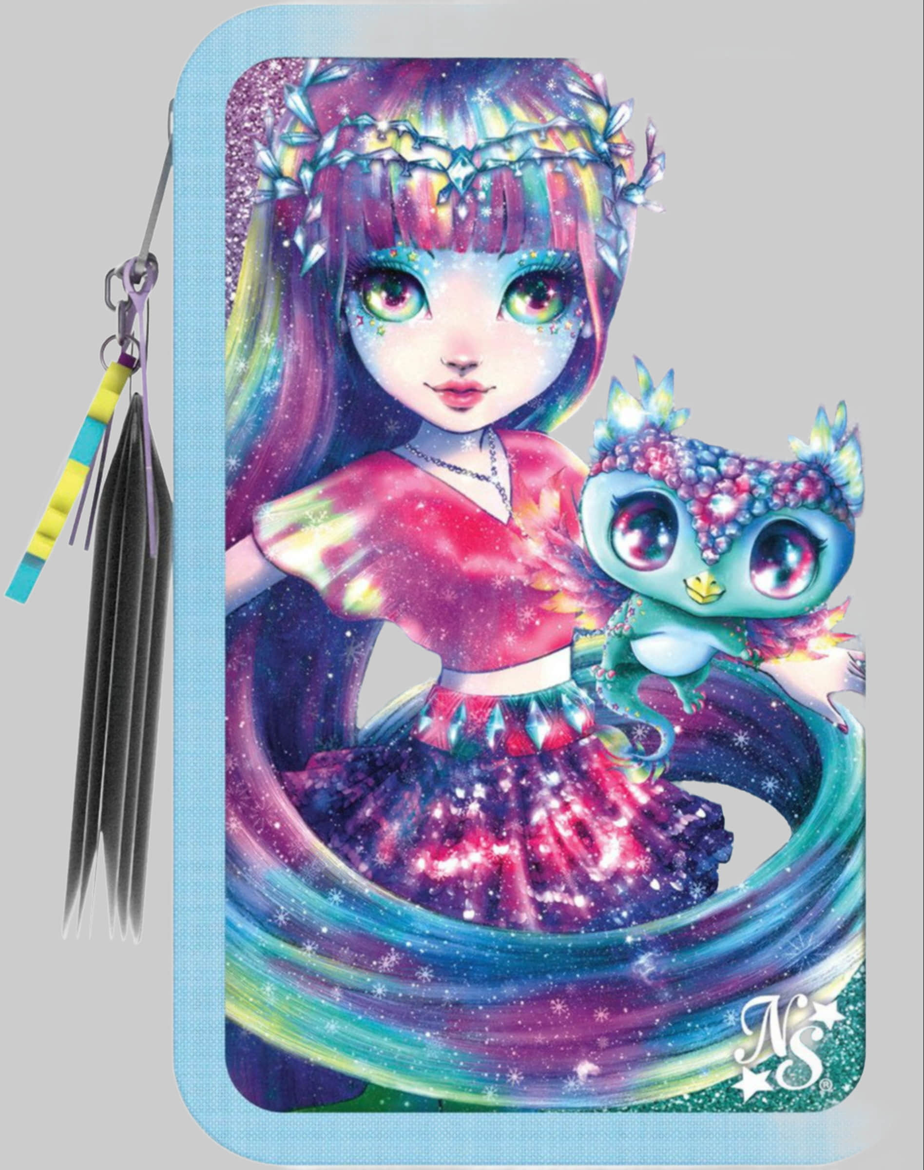 Nebulous Stars Isadora 3-Compartment Pencil Case - Premium Stationery Ausstattung & Pflege Nebulous Stars