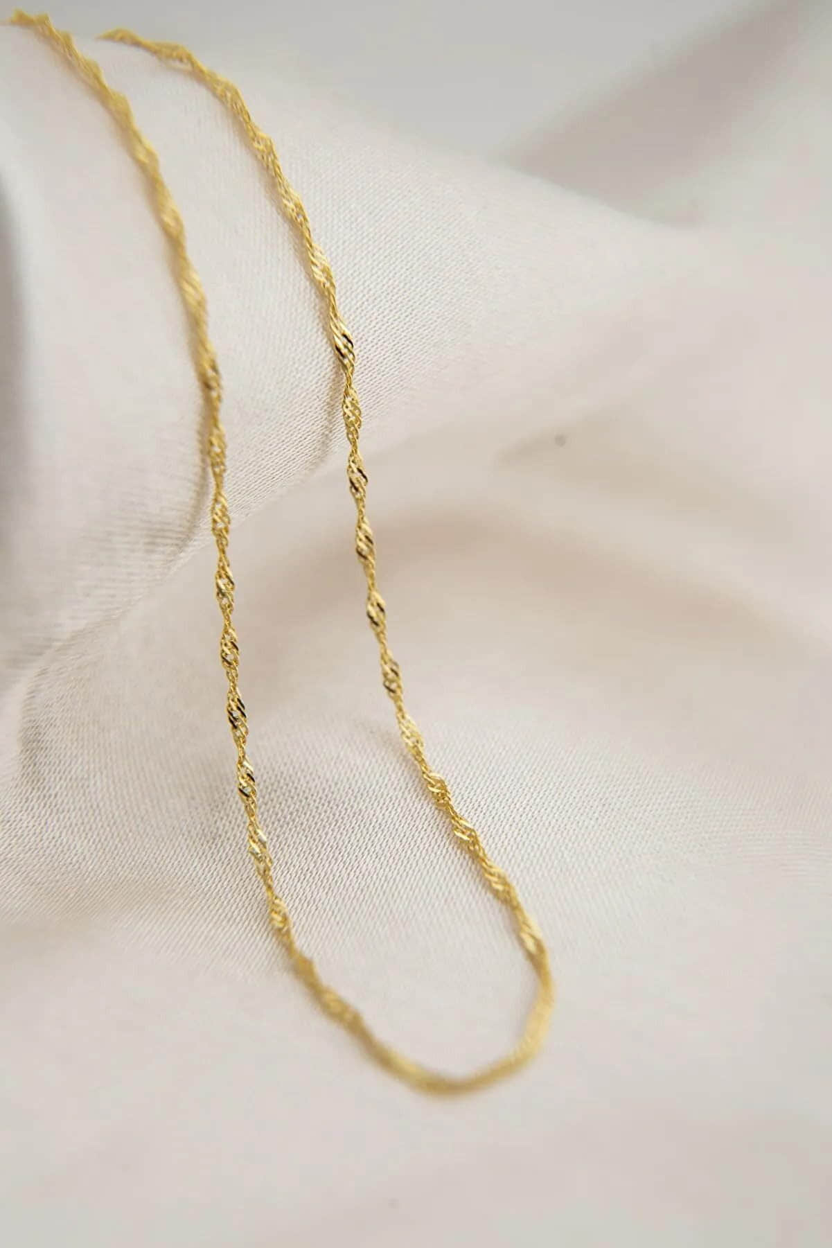 Niklarson® Memory Singapore Chain Necklace - 925 Sterling Silver myToys Einzelstu00FCck
