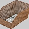 Prophete Rattan XXL School Bag Basket - Stylish Bicycle Basket Mädchenmode Prophete