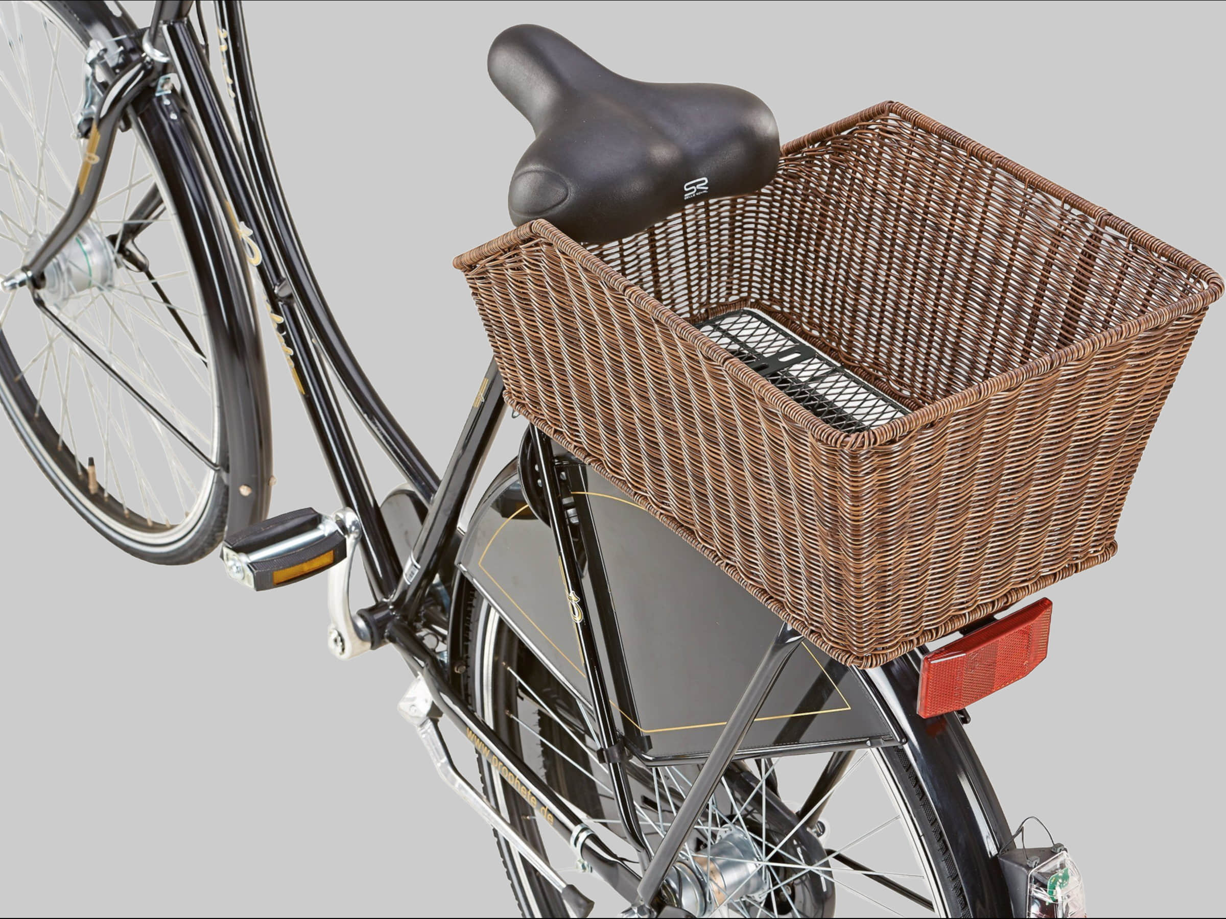 Prophete Rattan XXL School Bag Basket - Stylish Bicycle Basket Mädchenmode Prophete