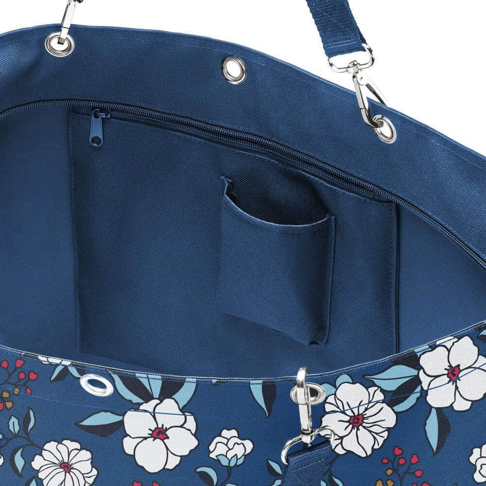 REISENTHEL Shopper: Premium Polyester Shopping & Handbag Garden Blue Reinigung & Ordnung REISENTHELu00AE