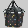 Klickfix Reisenthel Bikebasket DOTS - KlickFix Front Bike Basket dots Mädchenmode