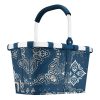 Reinigung & Ordnung REISENTHELu00AE Reisenthel Carrybag XS Dark Blue (Batik Strong Blue) - Original Shopping Basket frame band