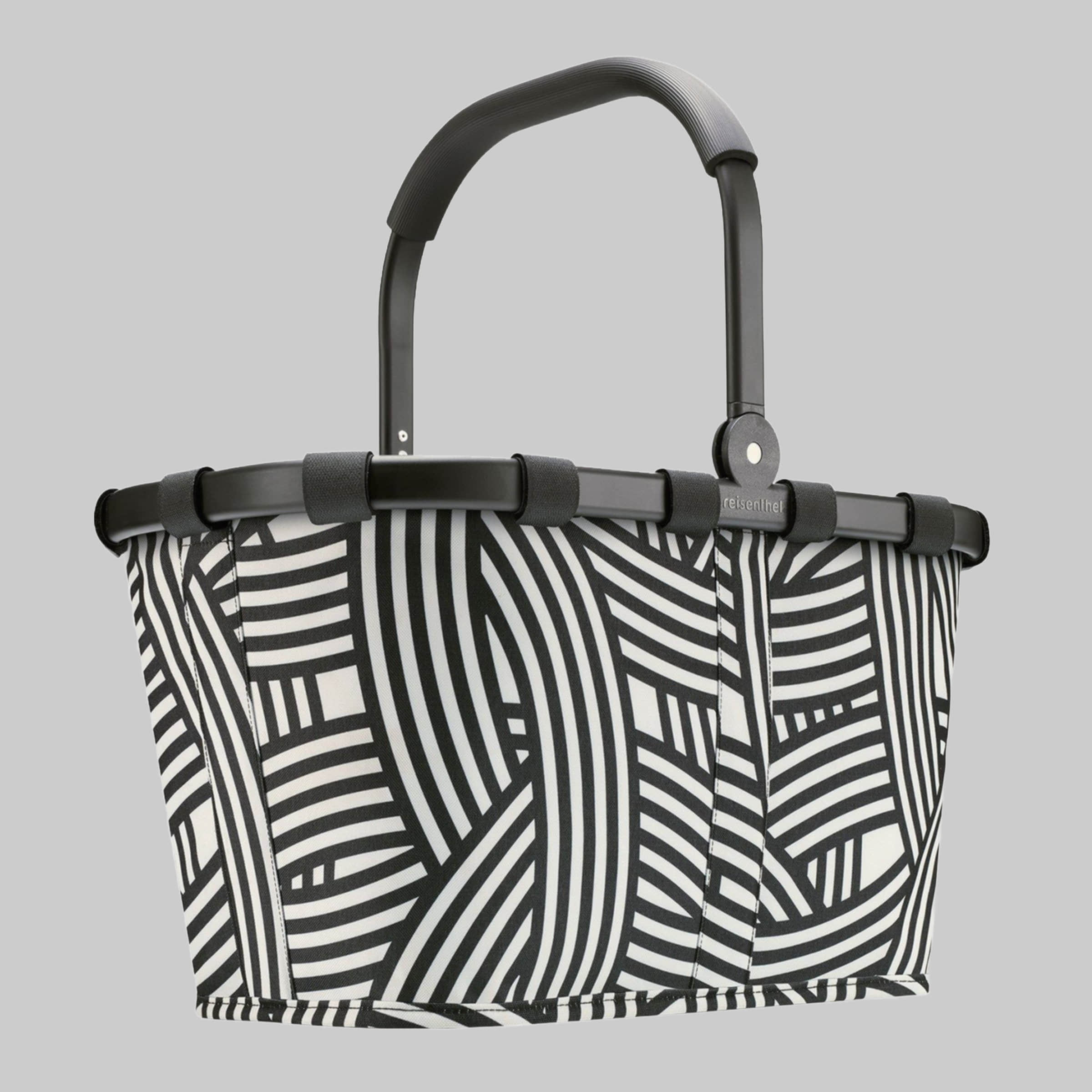 Reisenthel Carrybag XS Dark Blue (Batik Strong Blue) - Original Shopping Basket frame zebra REISENTHELu00AE Reinigung & Ordnung