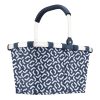 Reinigung & Ordnung REISENTHELu00AE Reisenthel Carrybag XS Dark Blue (Batik Strong Blue) - Original Shopping Basket signature