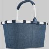 REISENTHELu00AE Reinigung & Ordnung Reisenthel Carrybag XS Dark Blue (Batik Strong Blue) - Original Shopping Basket Twist Blue