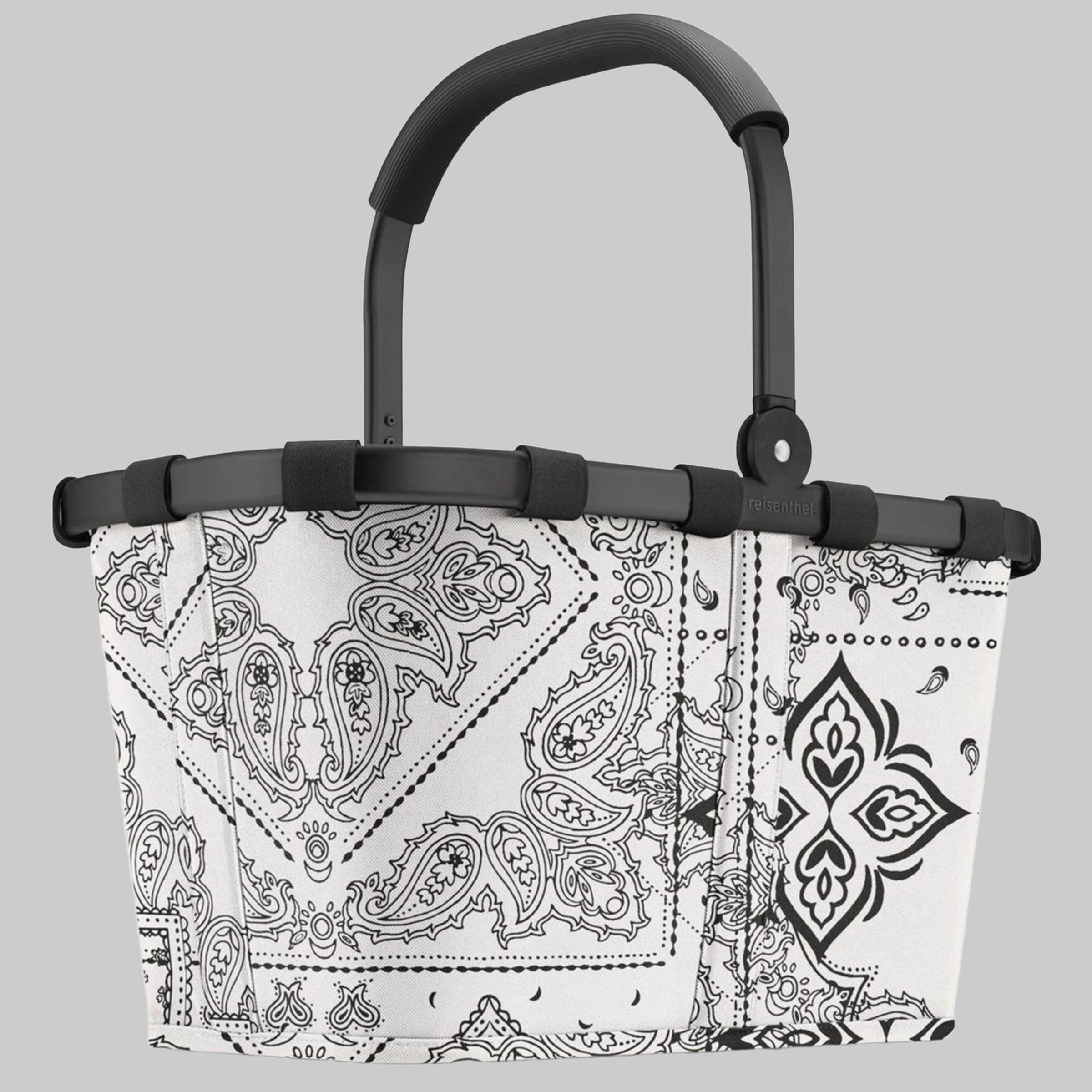 Reisenthel Carrybag XS Dark Blue (Batik Strong Blue) - Original Shopping Basket bandanawhite REISENTHELu00AE Reinigung & Ordnung