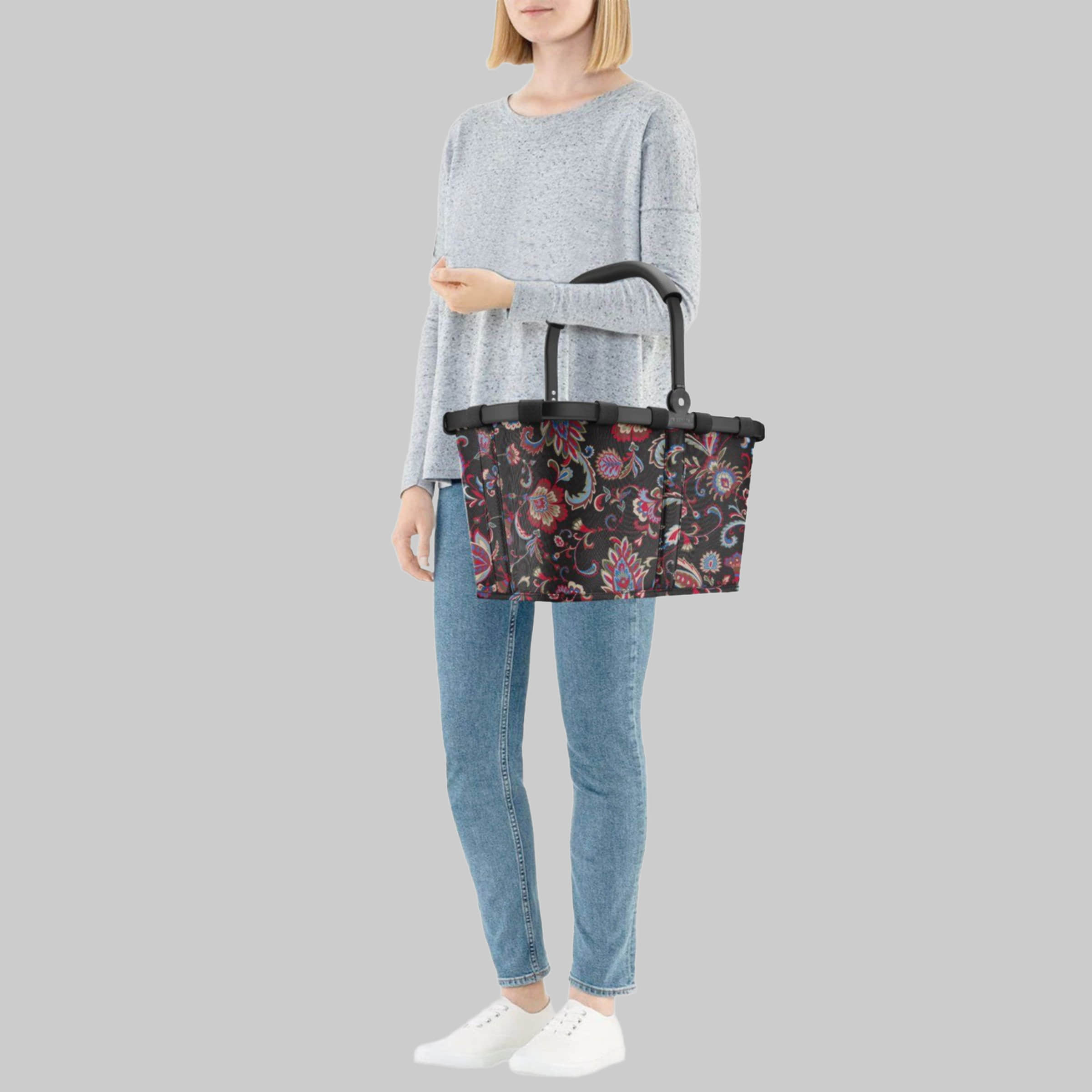 Reisenthel Carrybag XS Dark Blue (Batik Strong Blue) - Original Shopping Basket frame pais Reinigung & Ordnung REISENTHELu00AE
