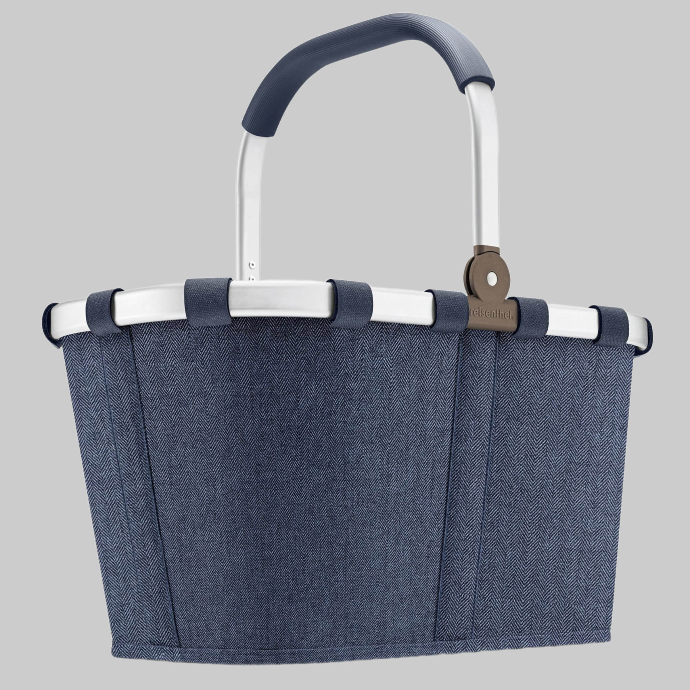 Reinigung & Ordnung REISENTHELu00AE Reisenthel Carrybag XS Dark Blue (Batik Strong Blue) - Original Shopping Basket herringbon