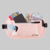 SAO ROQUE Bauchtasche - Flache Damen Herren Bauchtasche, Diebstahl-sicher mit RFID Schutz, Vegan, Ultraflach Light Peach SAO ROQUE Accessoires & Taschen