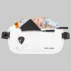 Accessoires & Taschen SAO ROQUE SAO ROQUE Bauchtasche - Flache Damen Herren Bauchtasche, Diebstahl-sicher mit RFID Schutz, Vegan, Ultraflach Weiß
