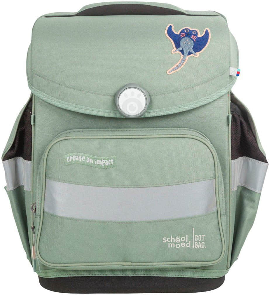 Spielzeug SCHOOL-MOODu00AE SCHOOL-MOOD® Timeless School Backpack Set (7-Piece) - Recycled Materials Reef