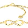 SERASAR Sterling Silver Infinity Anklet - Elegant & Symbolic Jewelry Gold myToys SERASAR