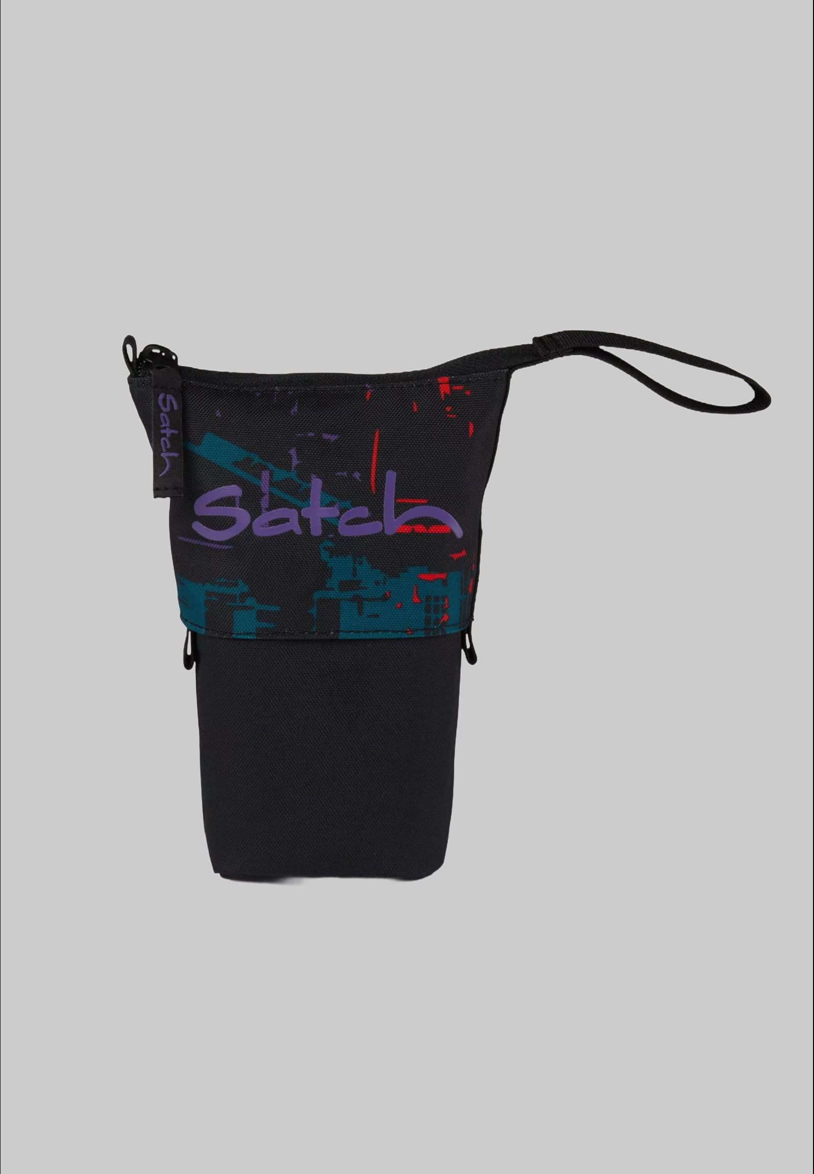 Satch Satch Pencil Slider - Recycled Polyester, Slide-Down Design Night Visi Ausstattung & Pflege