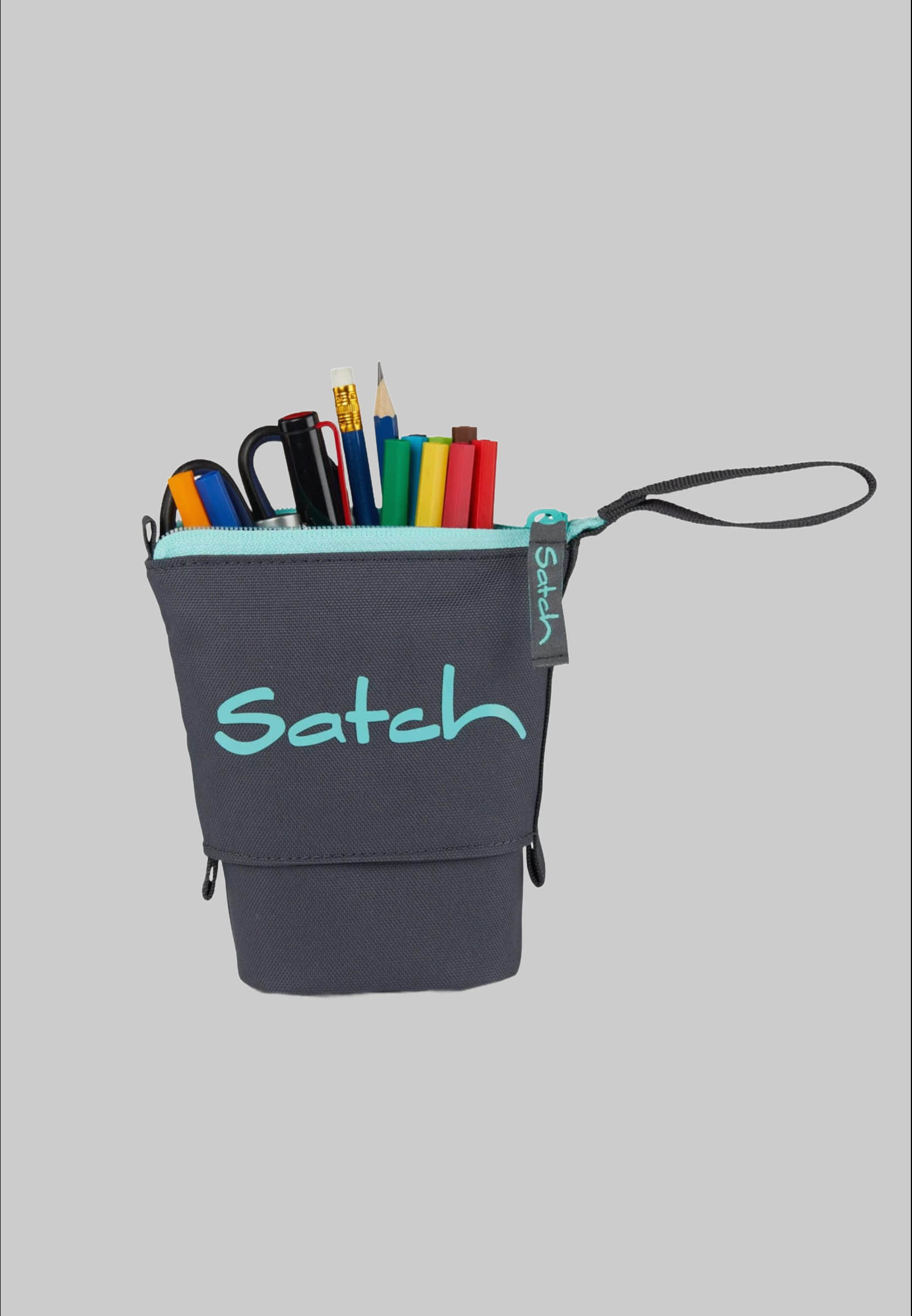 Ausstattung & Pflege Satch Satch Pencil Slider - Recycled Polyester, Slide-Down Design Mint Phant