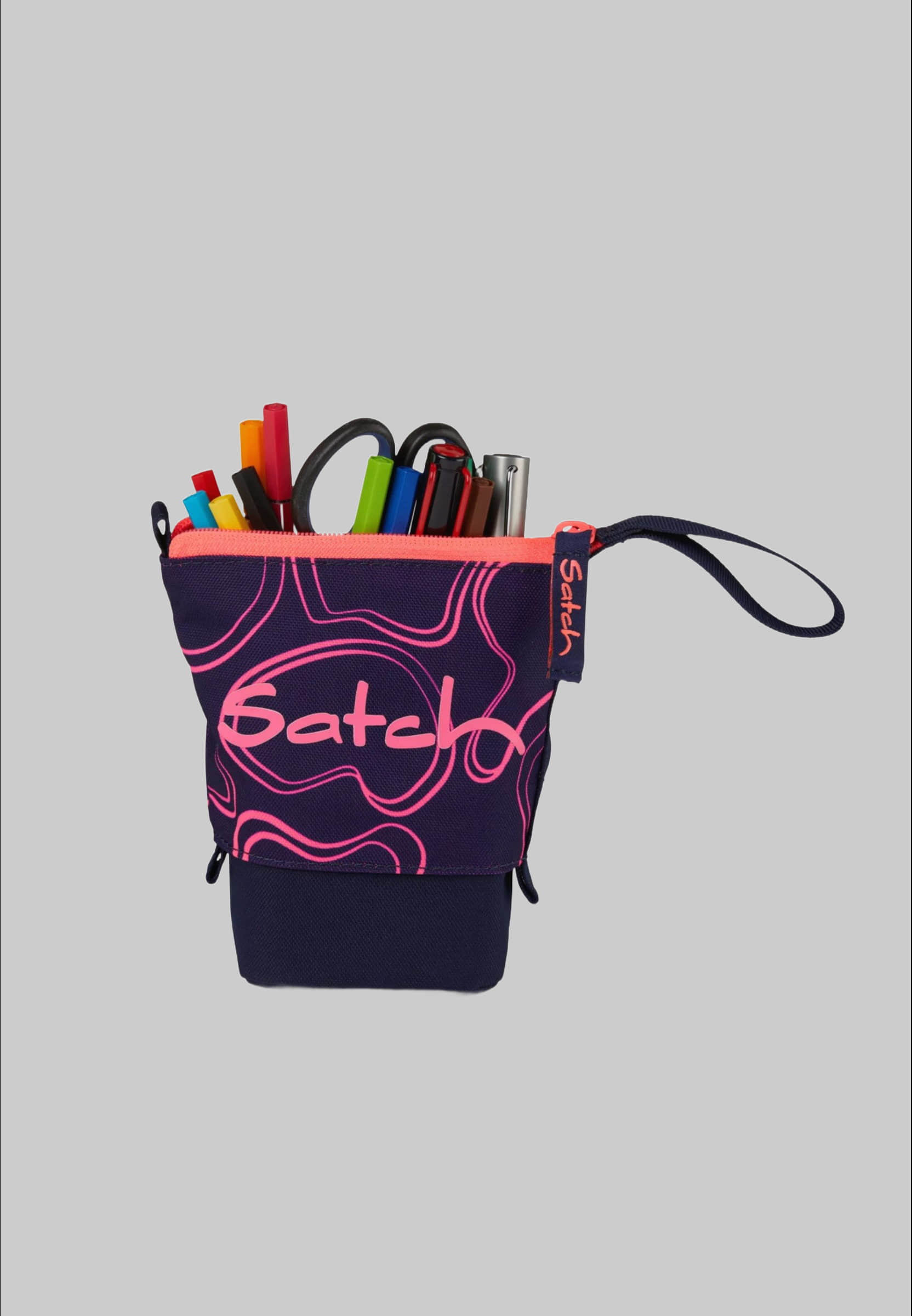 Satch Ausstattung & Pflege Satch Pencil Slider - Recycled Polyester, Slide-Down Design Pink Supre