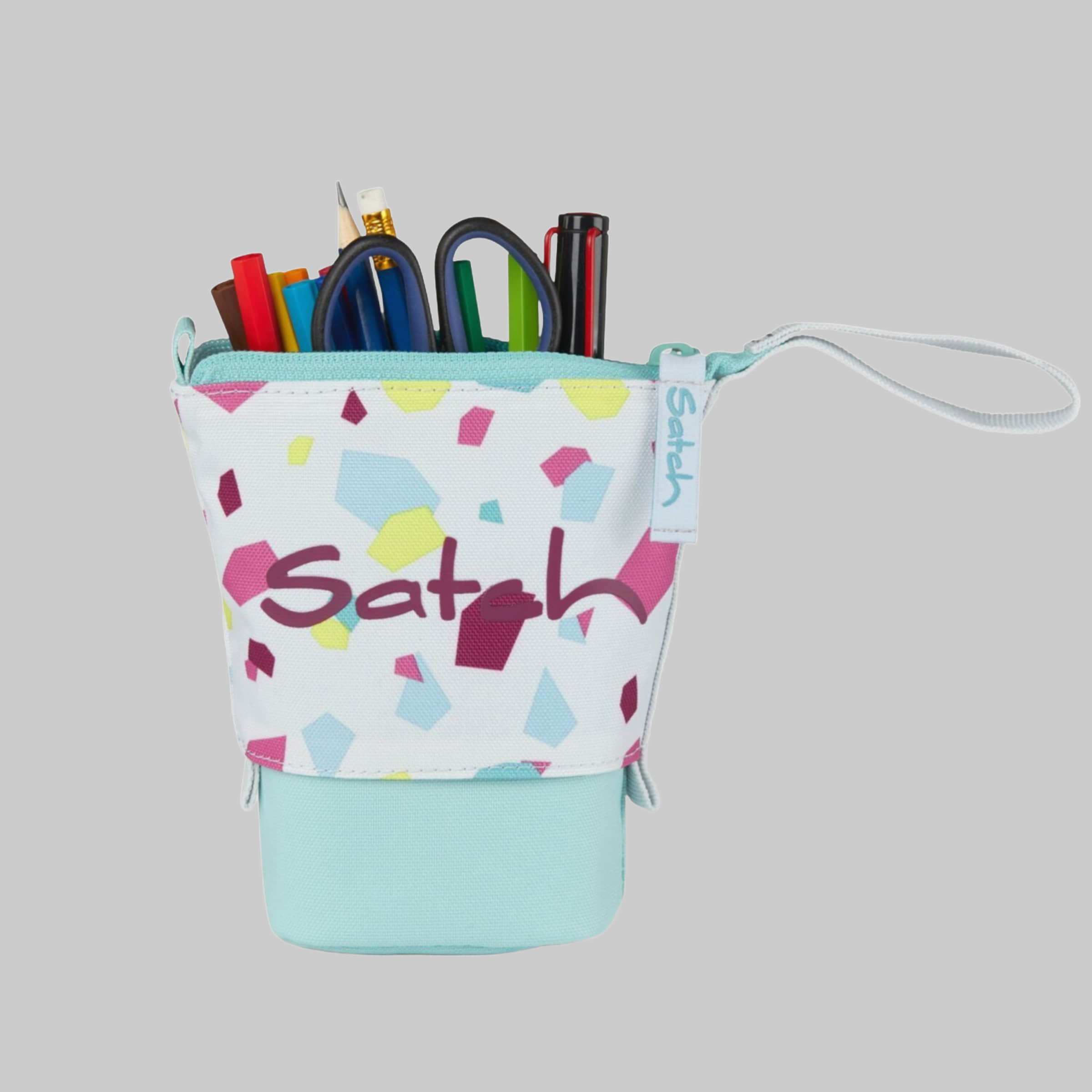 Satch Ausstattung & Pflege Satch Pencil Slider - Recycled Polyester, Slide-Down Design Dreamy Mos