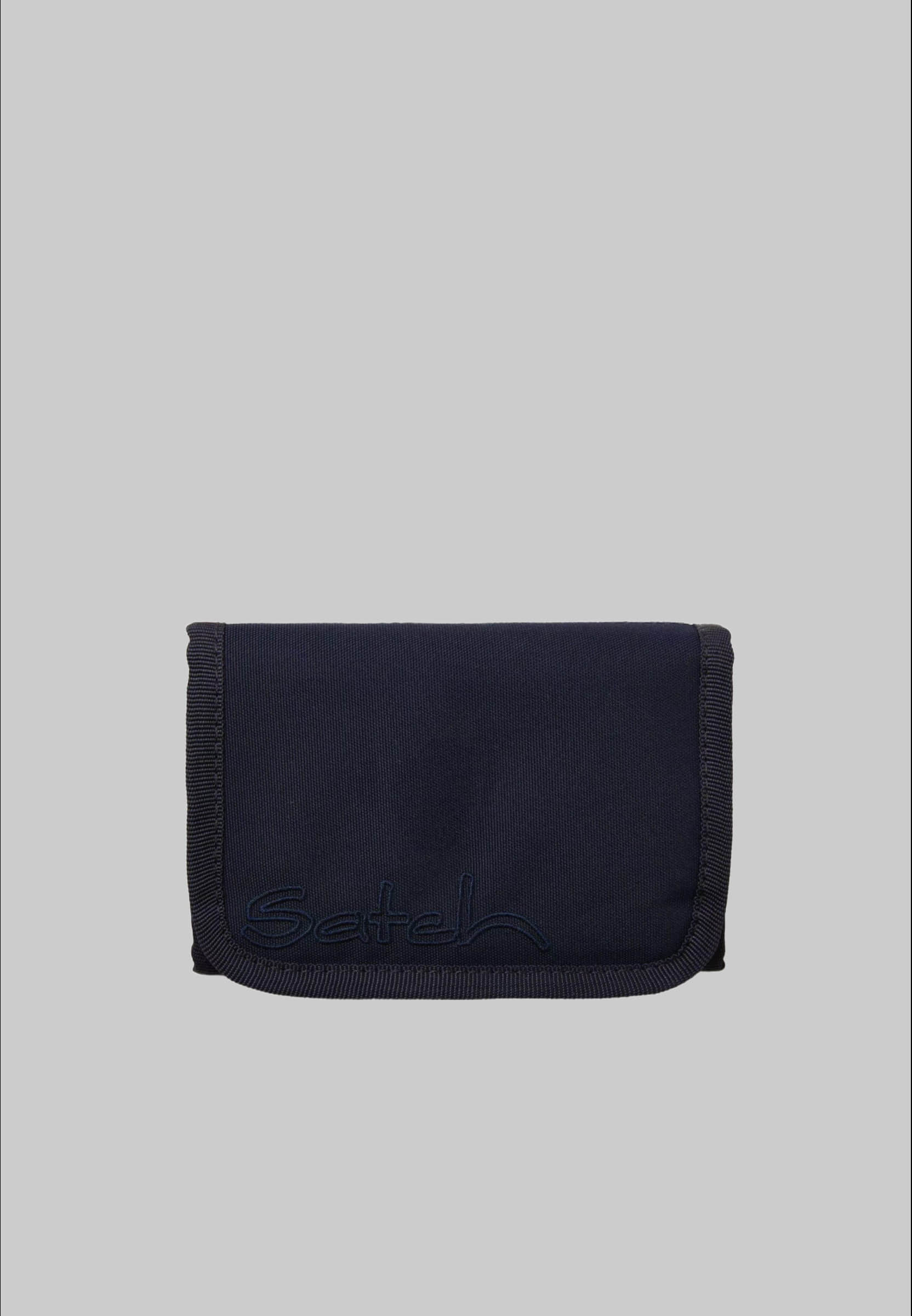 Satch Mädchenmode Satch Wallet - Recycled Polyester, Water-Repellent Design Nordic Blu