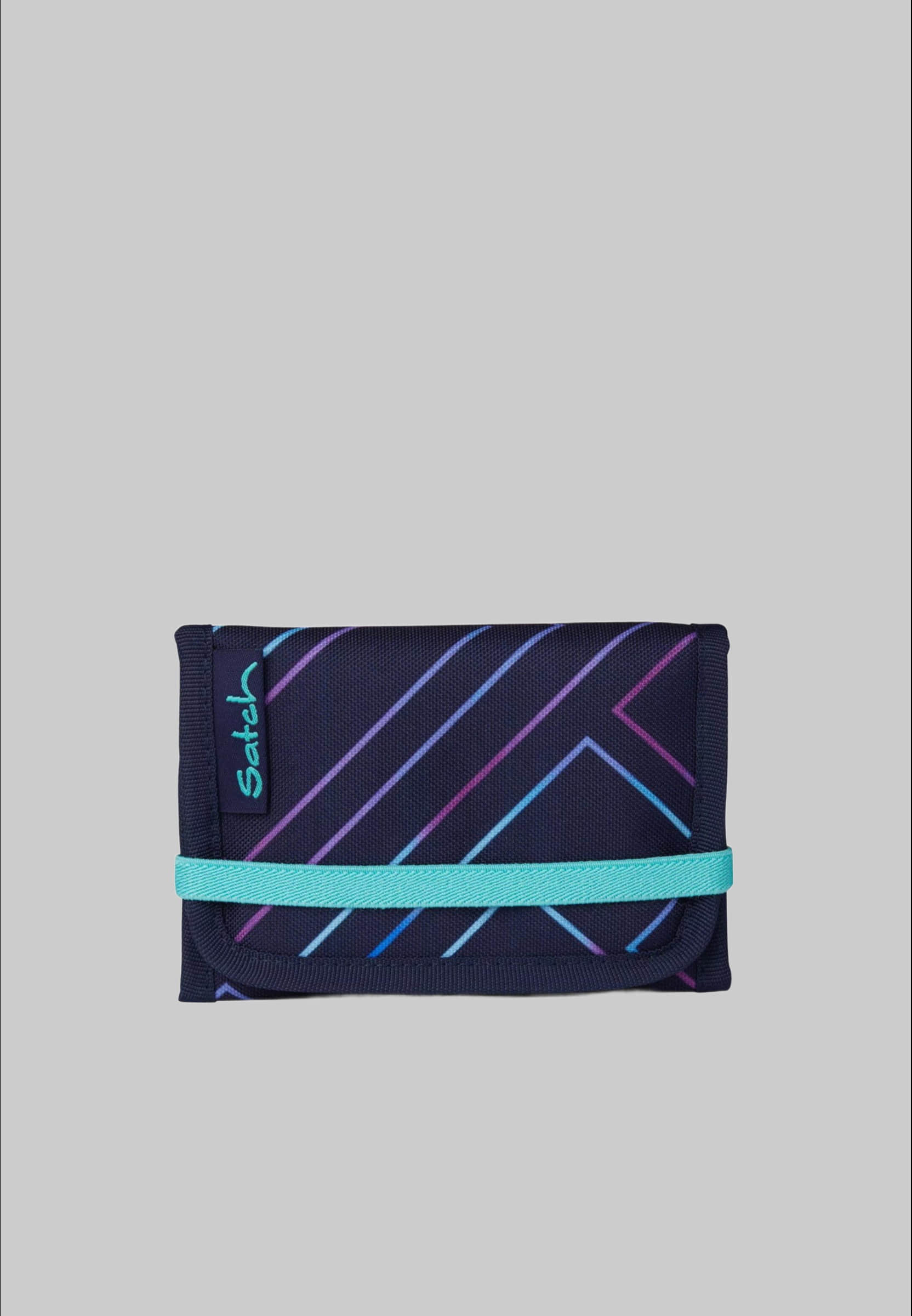 Satch Wallet - Recycled Polyester, Water-Repellent Design Purple Las Satch Mädchenmode