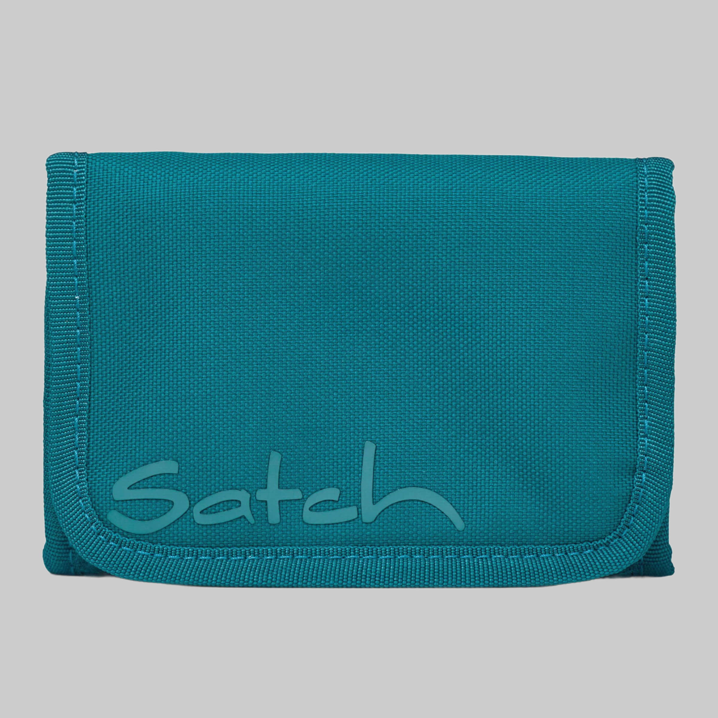 Satch Wallet - Recycled Polyester, Water-Repellent Design Deep Petrol Geldbörsen Satch