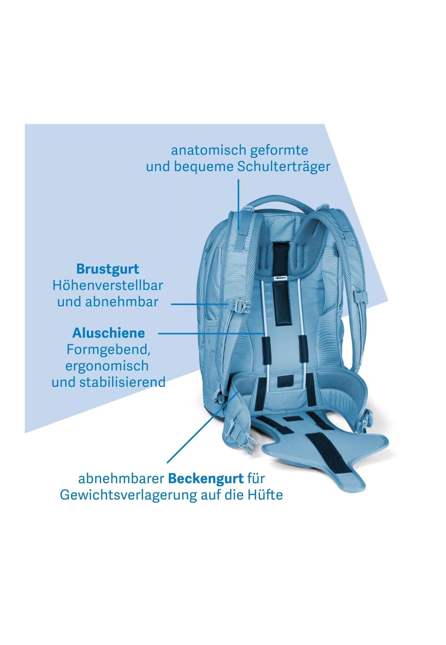 Satch pack Schulrucksack Dreamy Mos Satch Rucksäcke