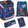Scooli Scooli EasyFit Schulranzen-Set Dreamland (5-tlg) Spider Man Spielzeug