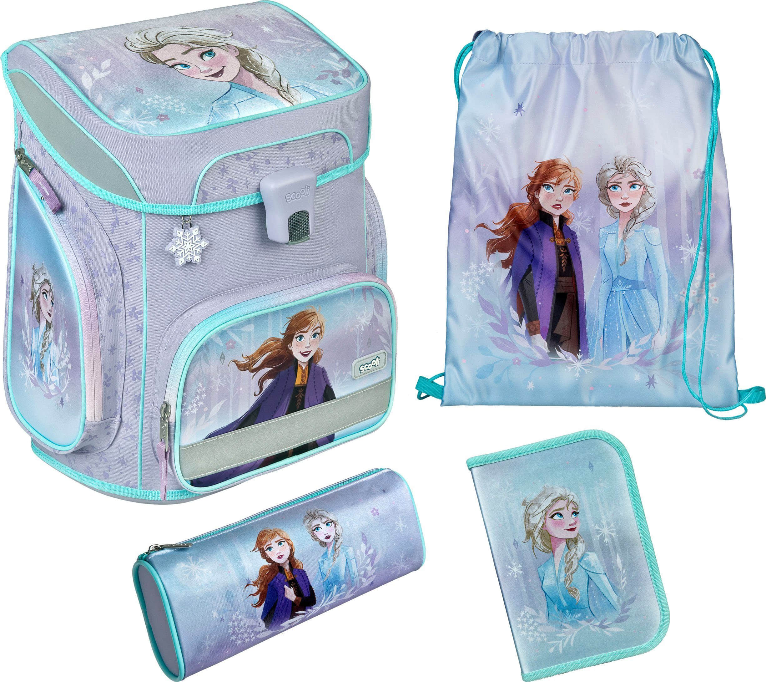 Scooli EasyFit Schulranzen-Set Dreamland (5-tlg) Frozen Scooli Spielzeug