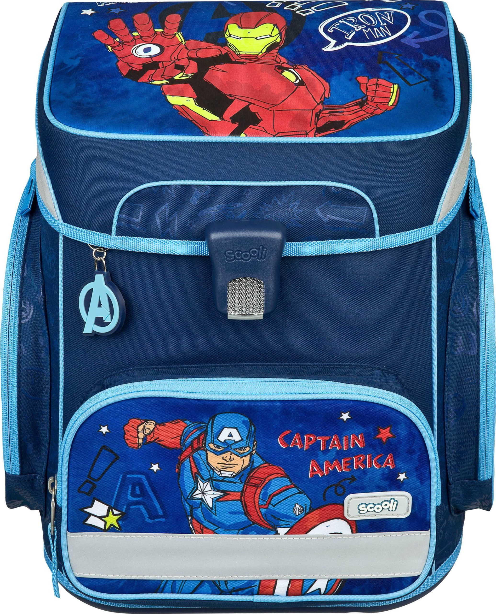 Scooli Scooli EasyFit Schulranzen-Set Dreamland (5-tlg) Avengers Spielzeug
