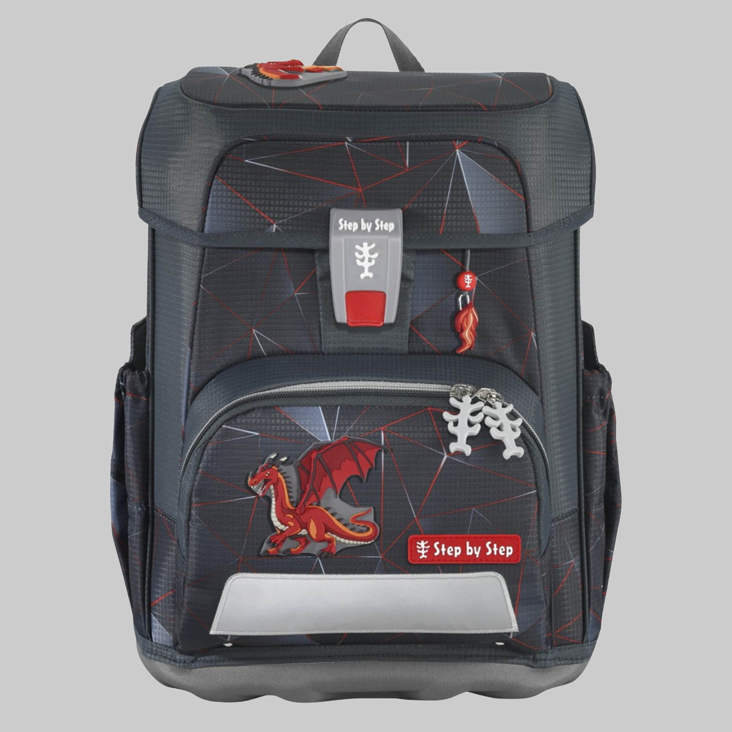 Step by Step Spielzeug Step by Step CLOUD School Backpack Set, 5-Piece (5-tlg) Dragon Drako
