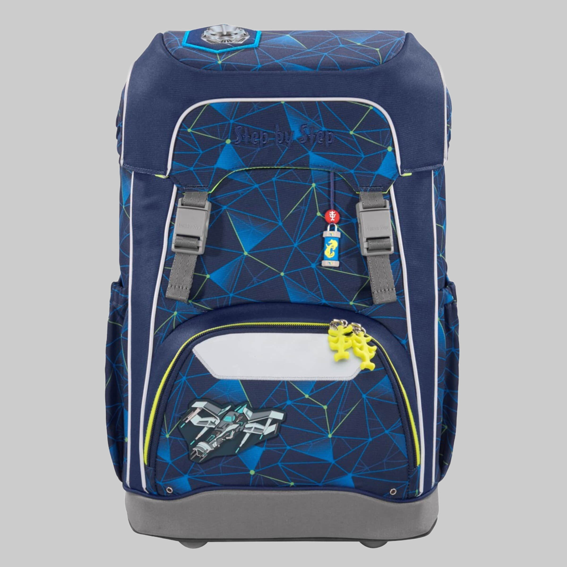 Step by Step Step by Step Giant School Bag Set, 5-Piece (Backpack, Pencil Case, Sport Bag) Starship S Spielzeug